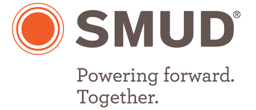 SMUD logo "Powering forward. Together."