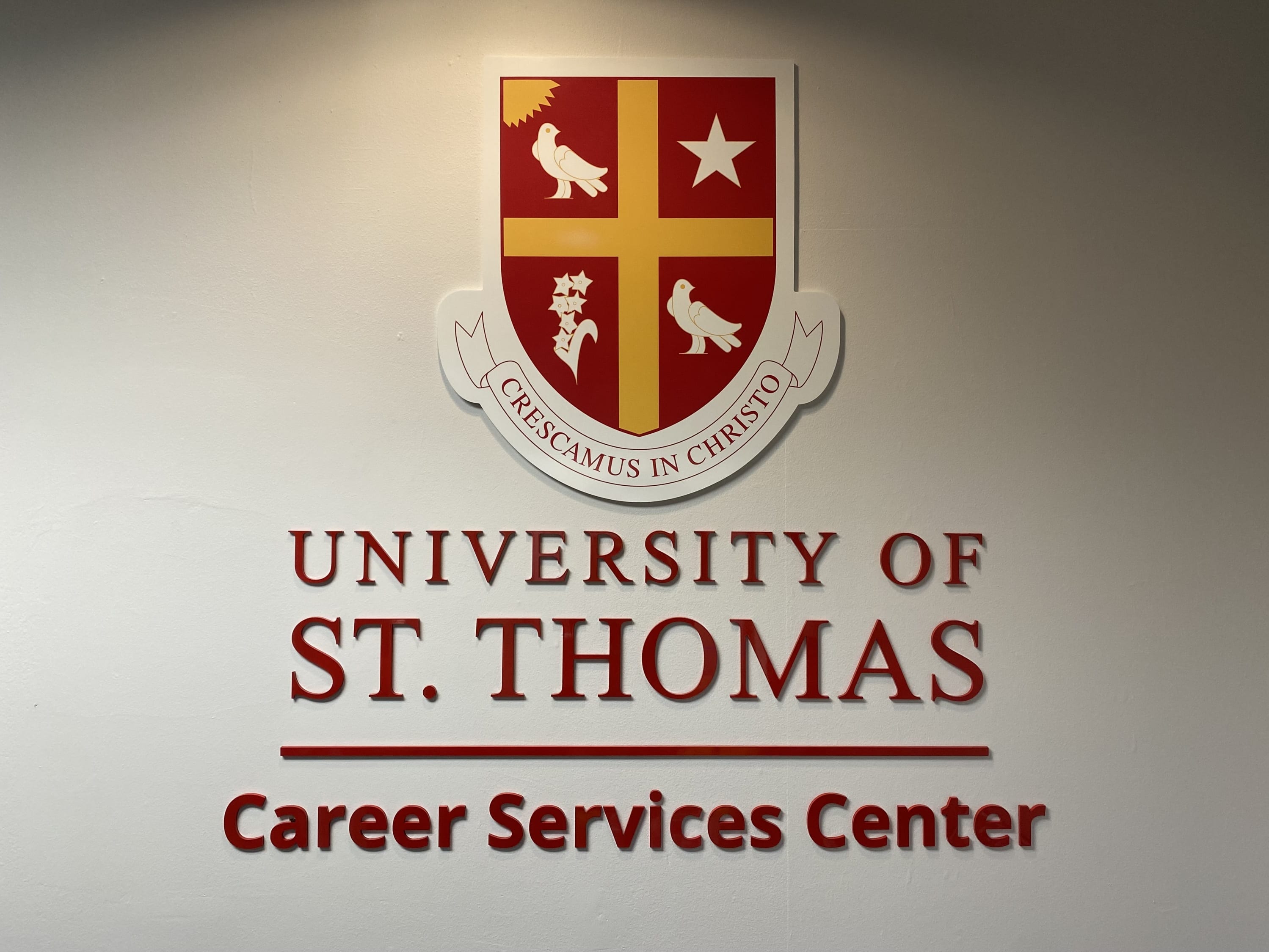 Cut & Painted Letters & Logo produced by Vital Sign Solutions