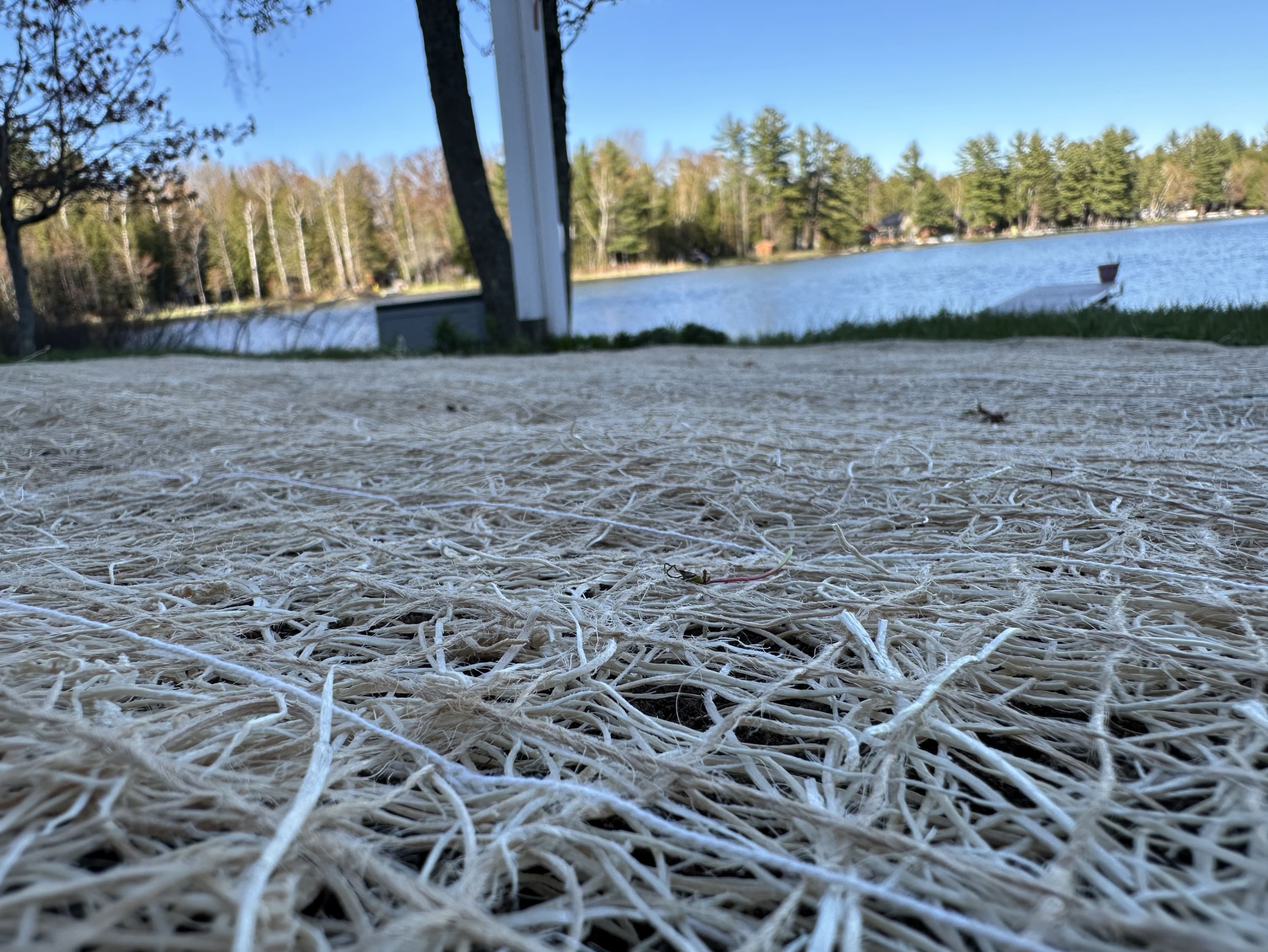 Curlex® FibreNet™ Biodegradable, Environmentally Friendly Lakeshore Protection