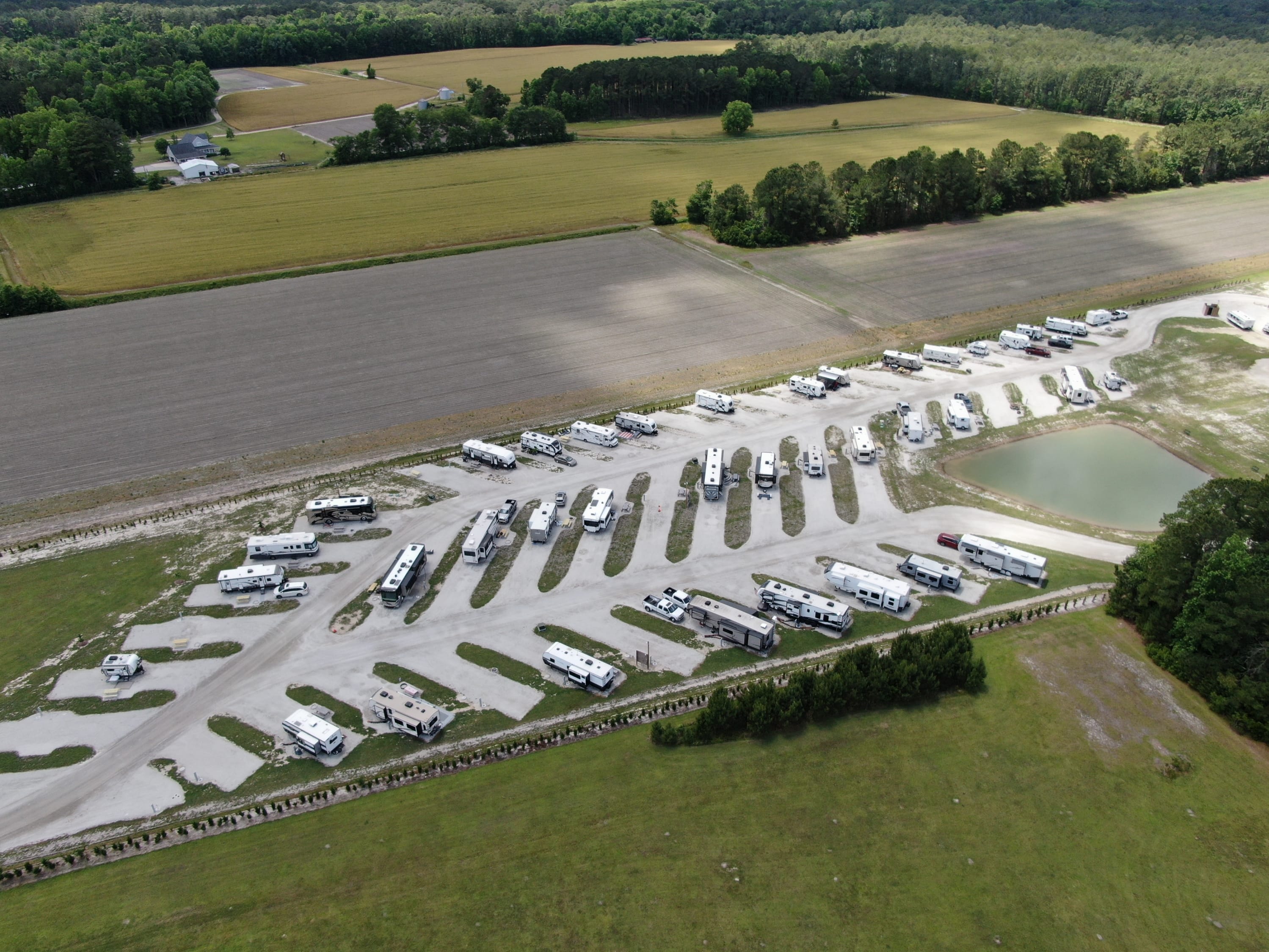 Aerial Photo of Dogwood Family Campground