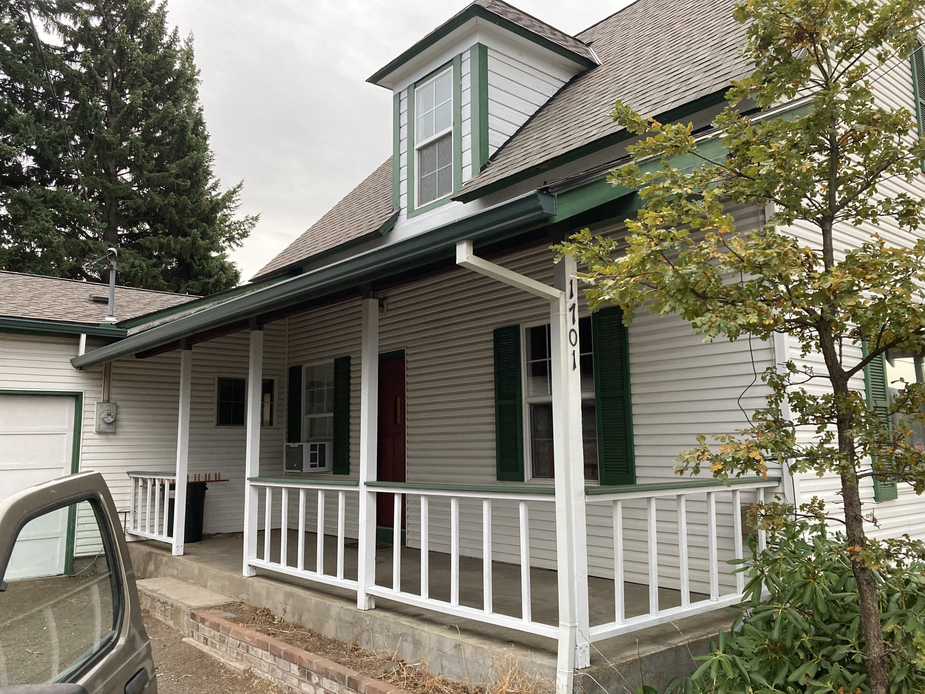 Finish work on exterior patio