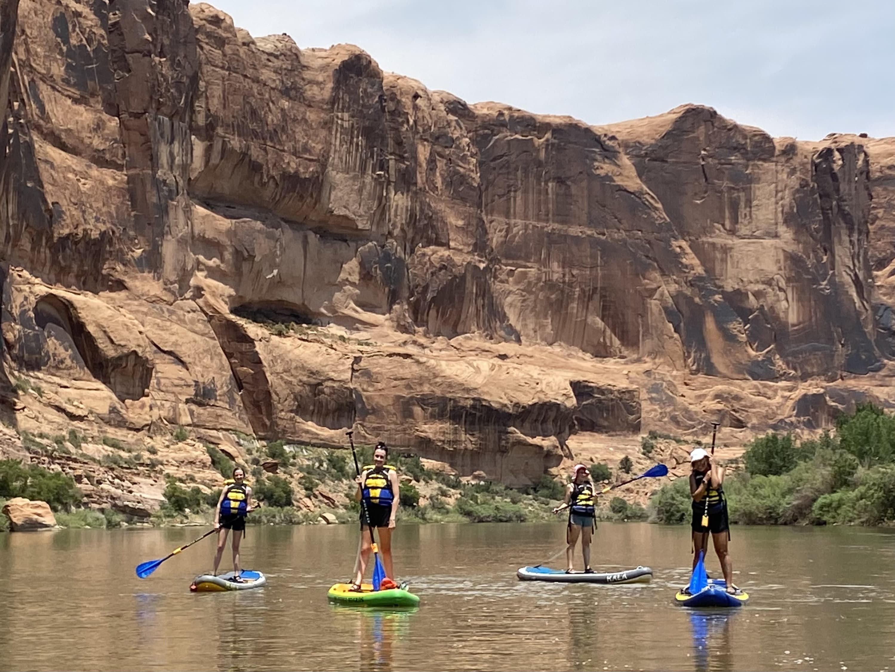 A kayak or paddle board rental and a ride to the river