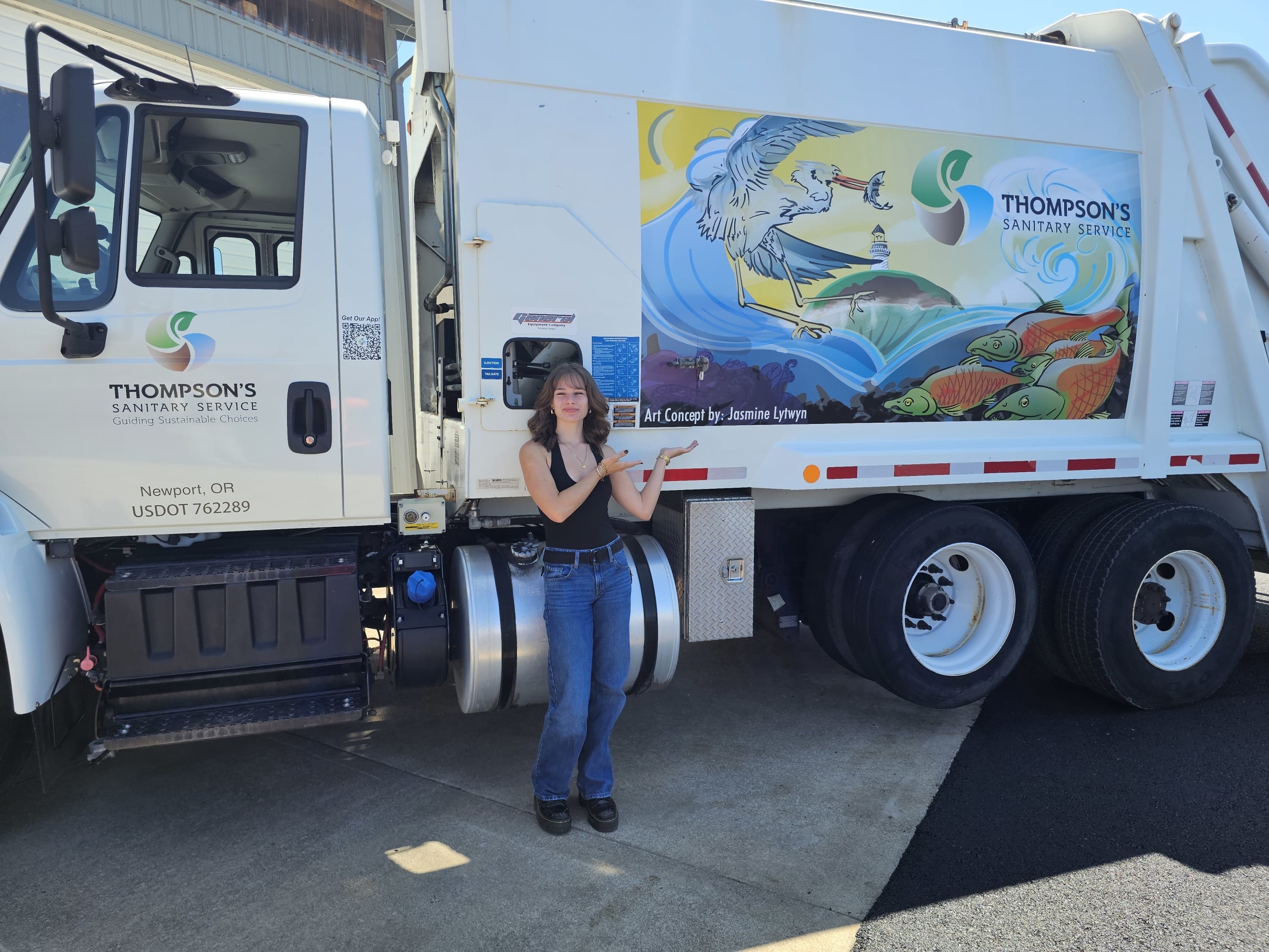 Bulky Item Service Truck