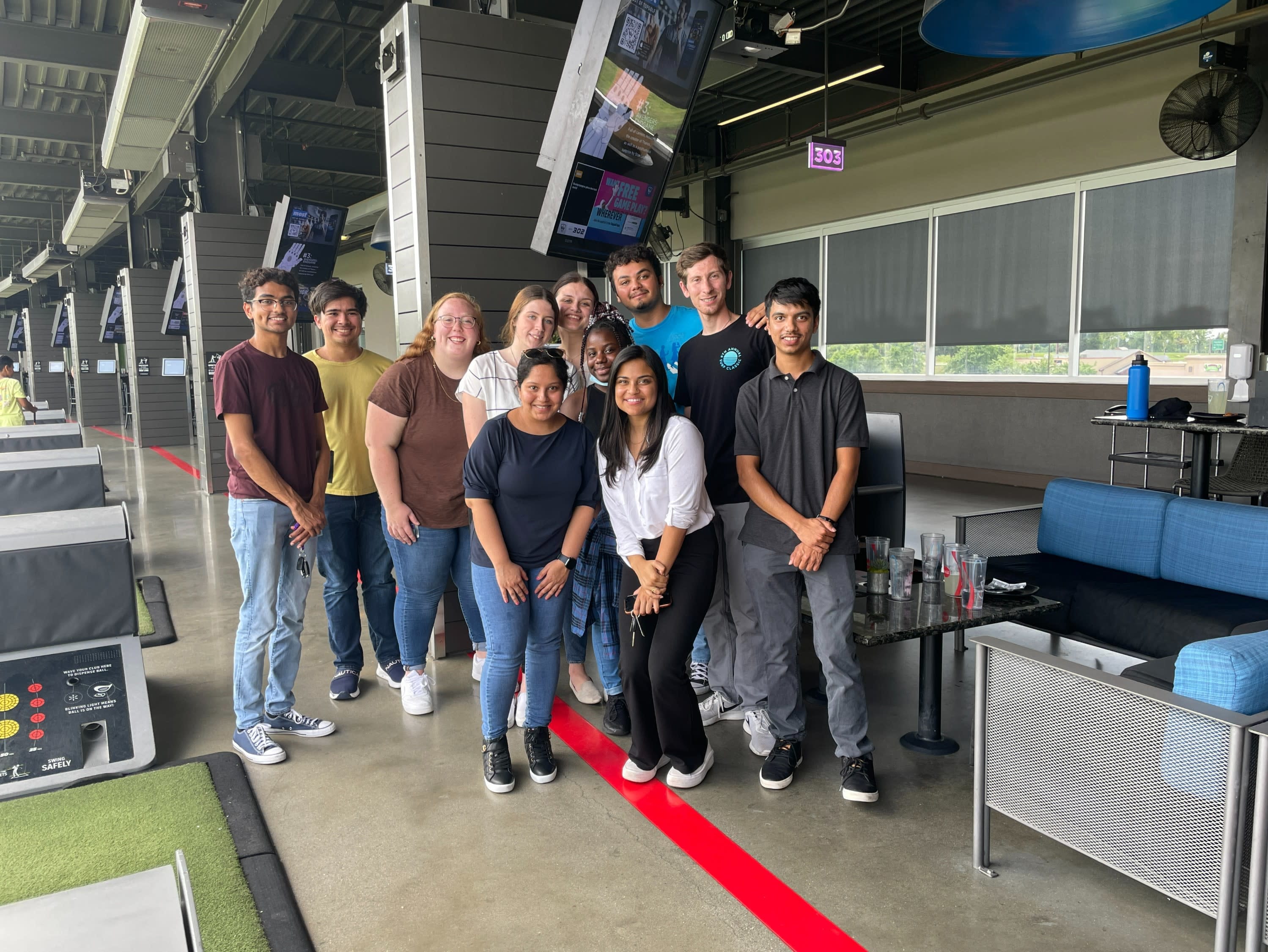 Group of interns
