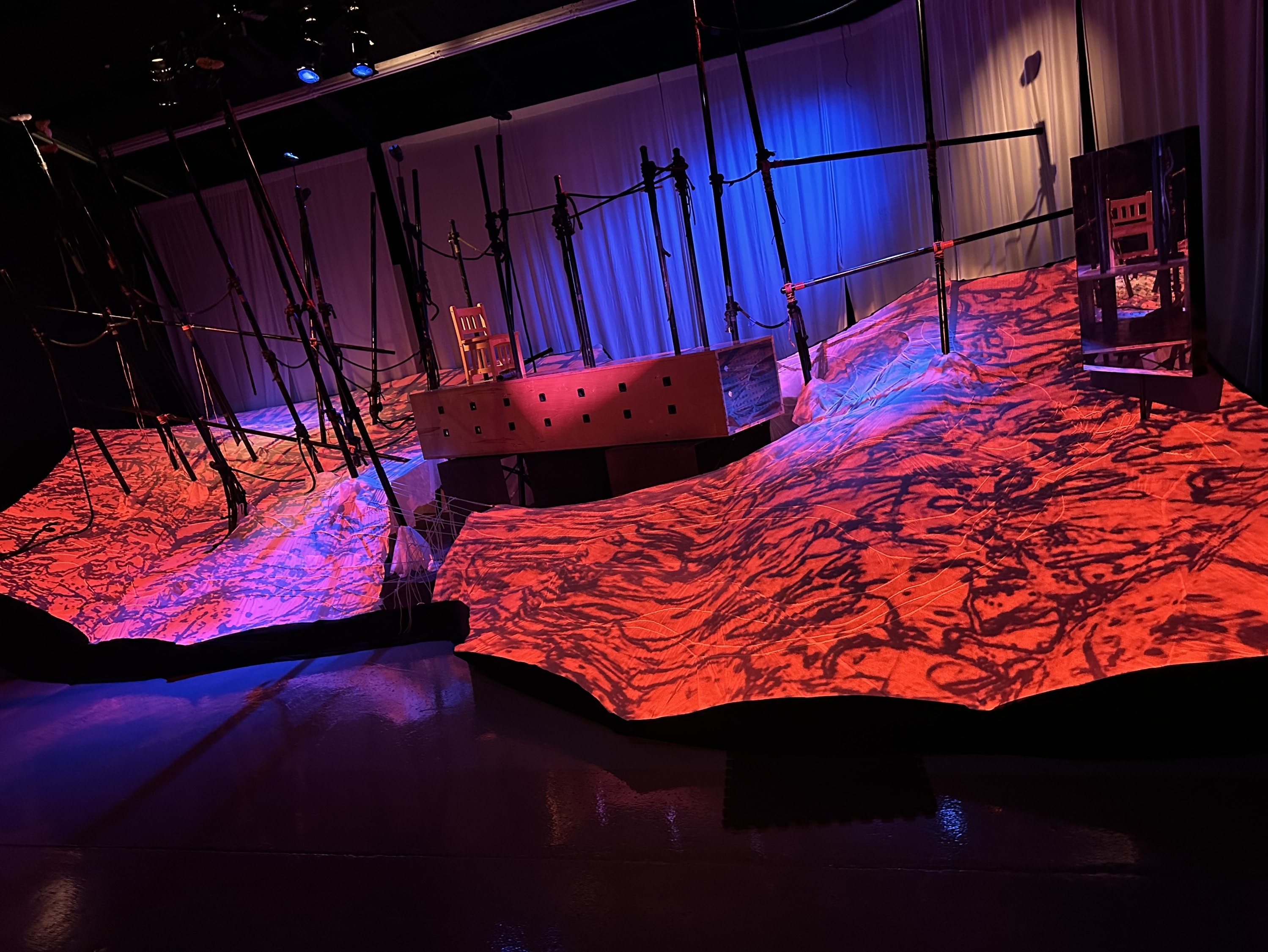 Momments accented with video mapping images