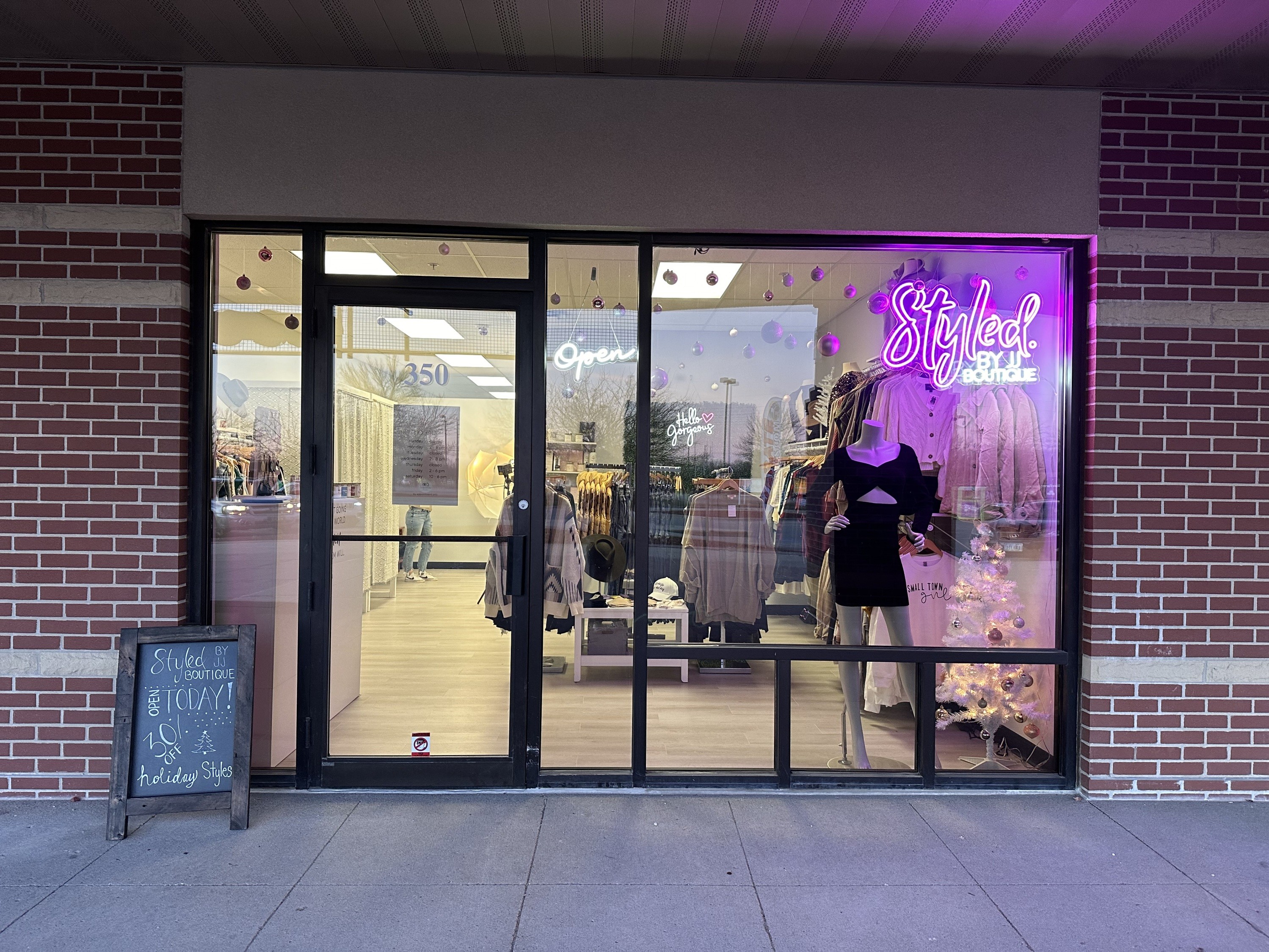 Styled. by JJ Boutique storefront