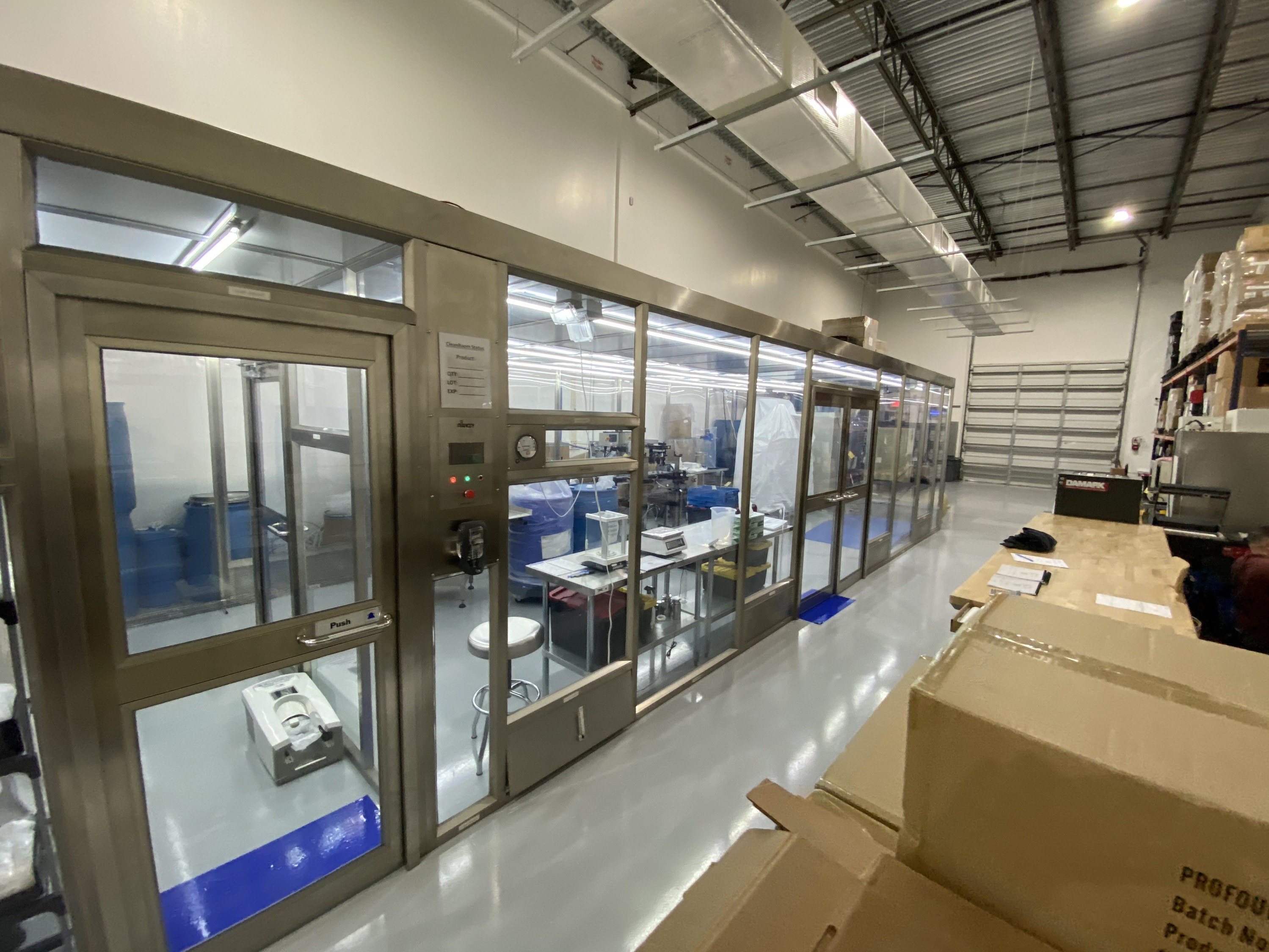 Phase 1 Manufacturing Room