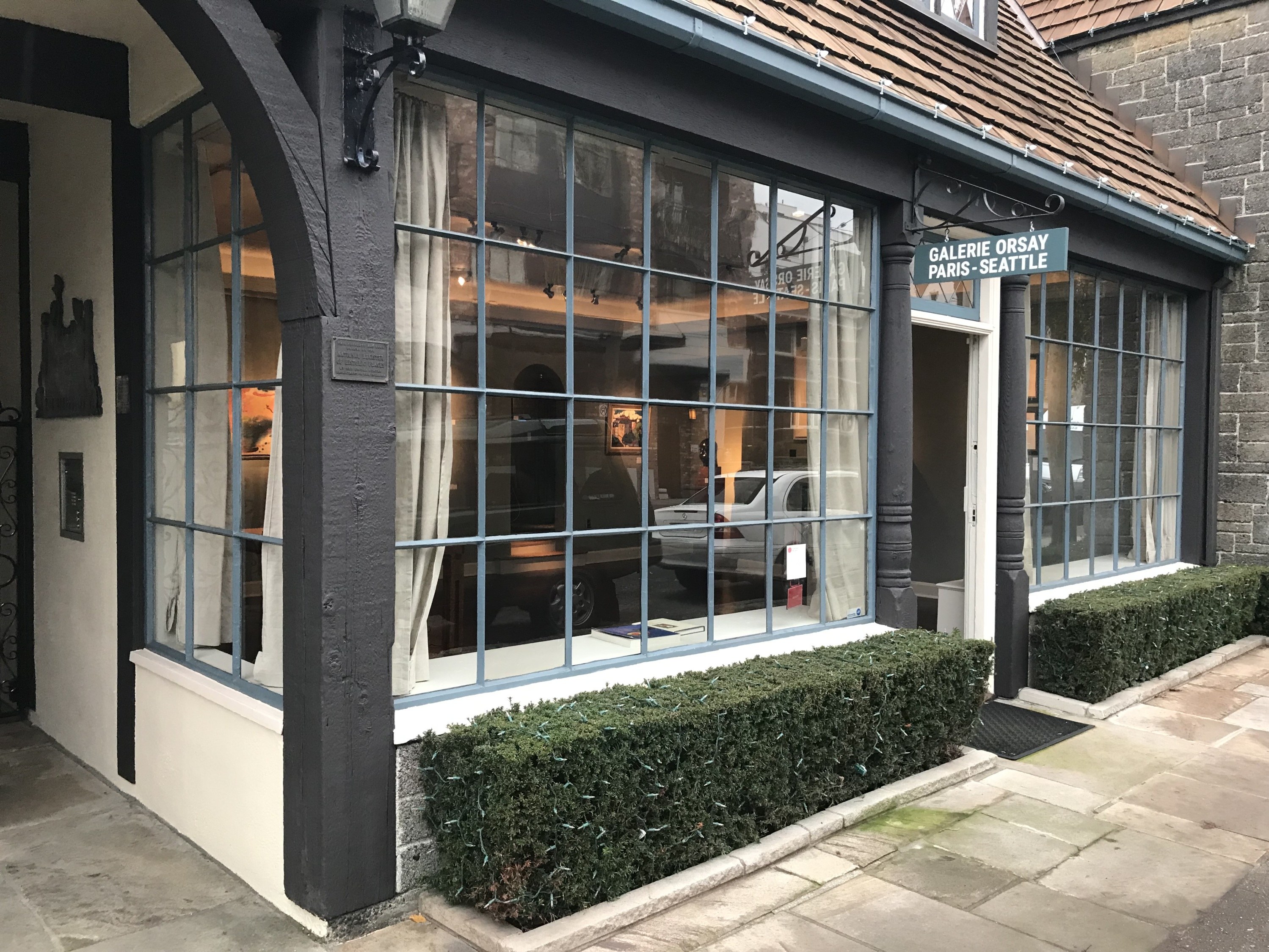 The Galerie Orsay Paris-Seattle in the Loveless Building, North Capitol Hill, Seattle