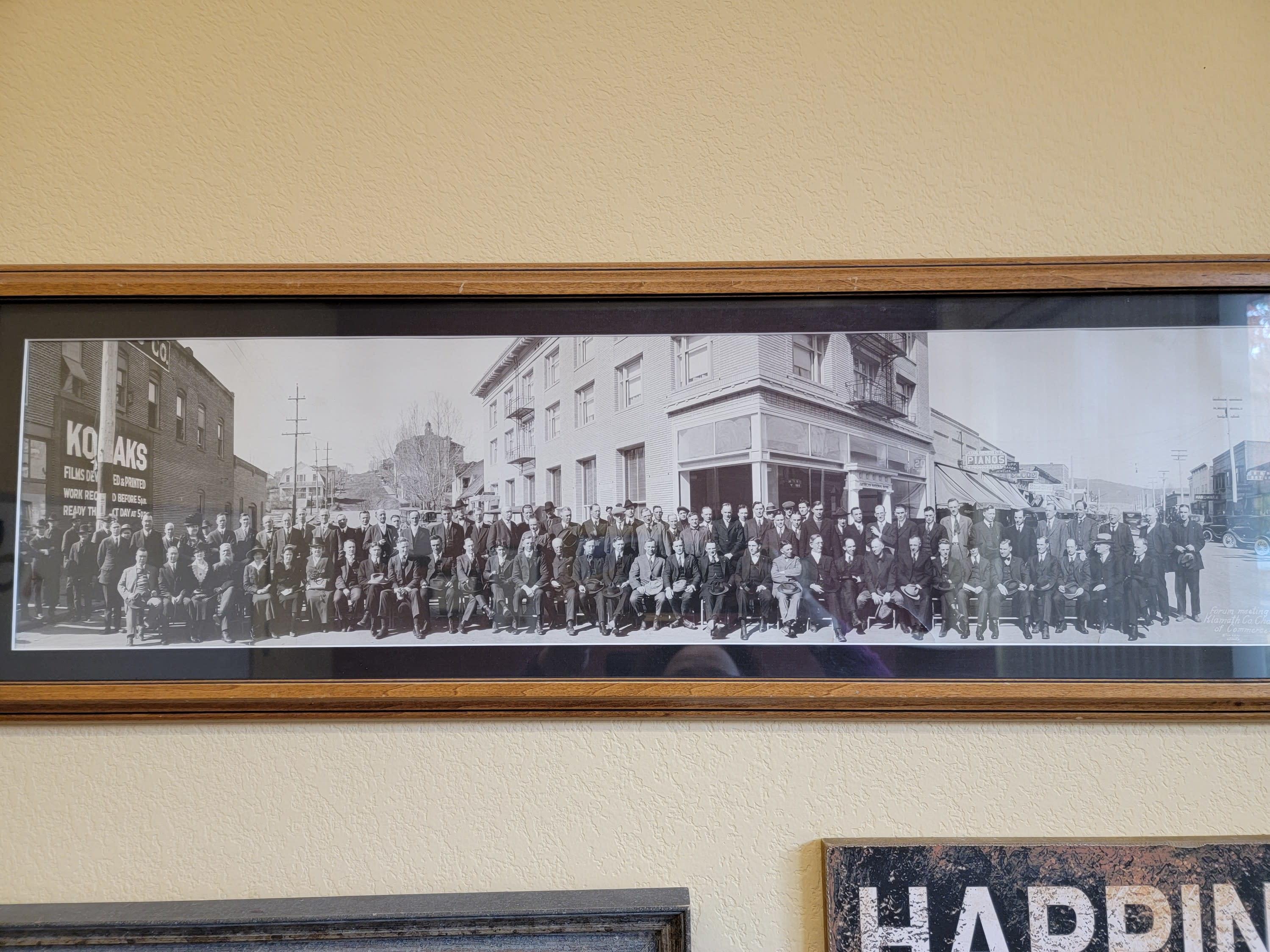 Chamber of Commerce Membership in 1921