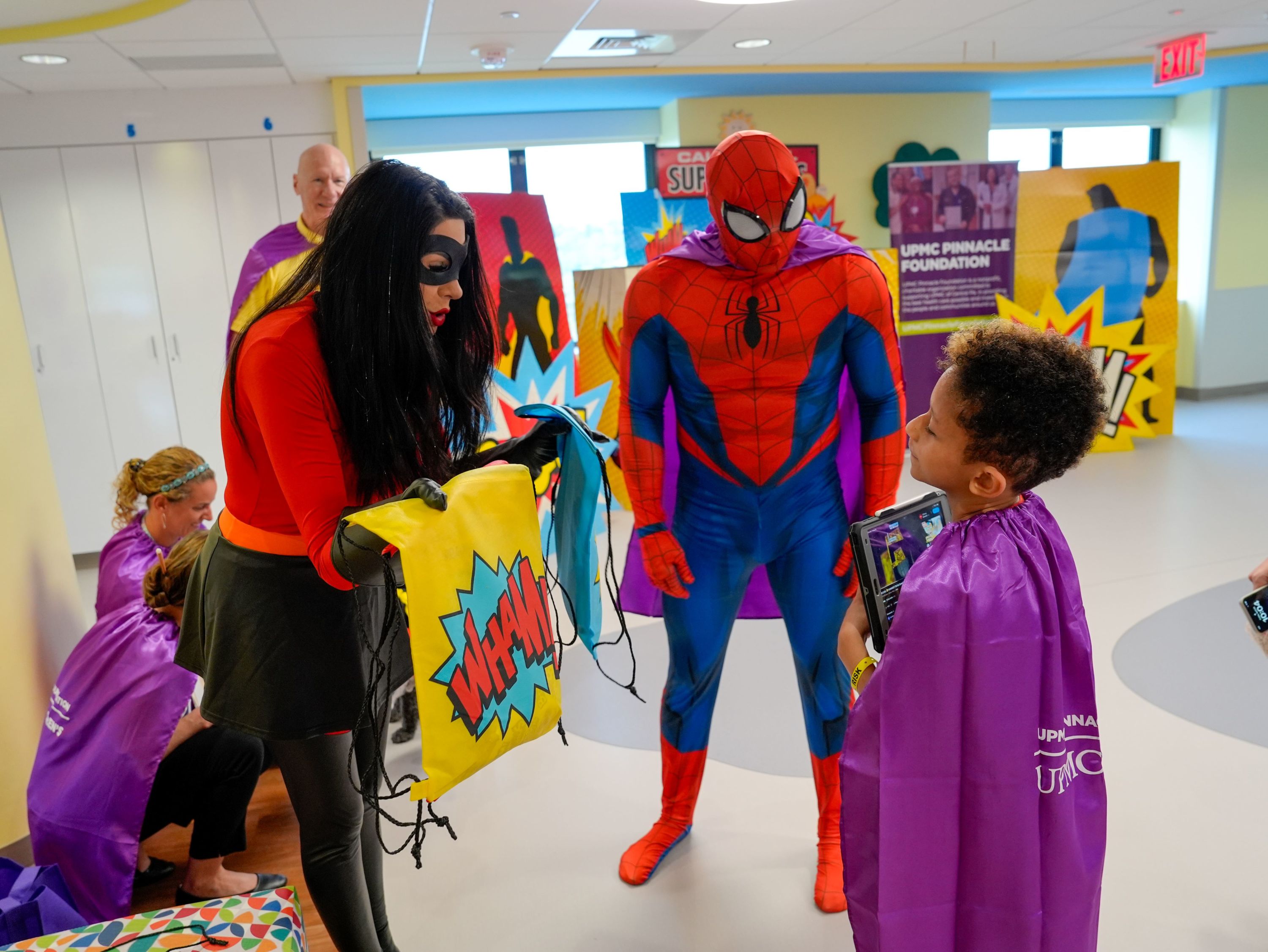 Superhero Day at UPMC