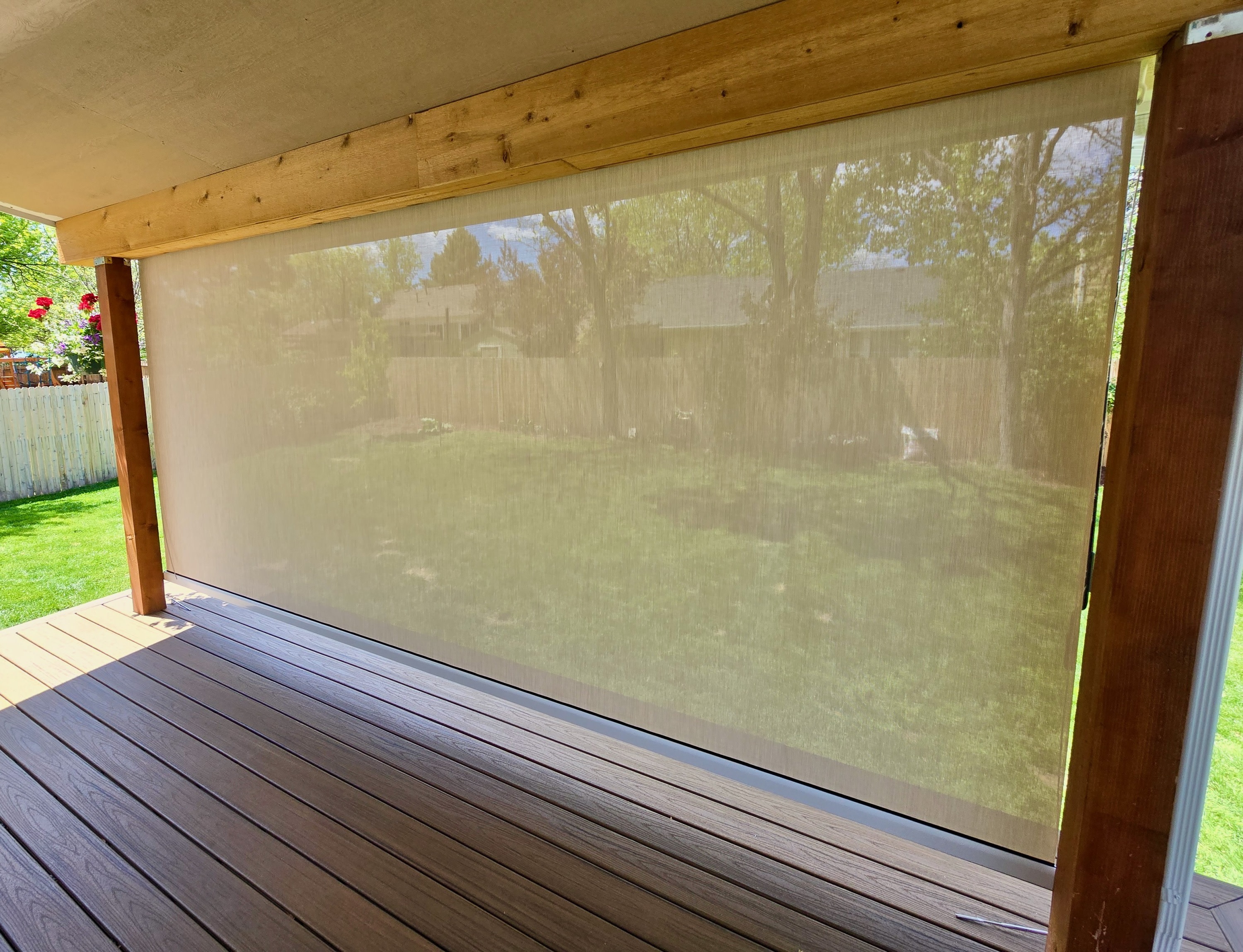 Bumble Bee Blinds Louisville CO - exterior shades