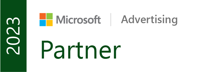 2023 Microsoft Advertising Partner badge