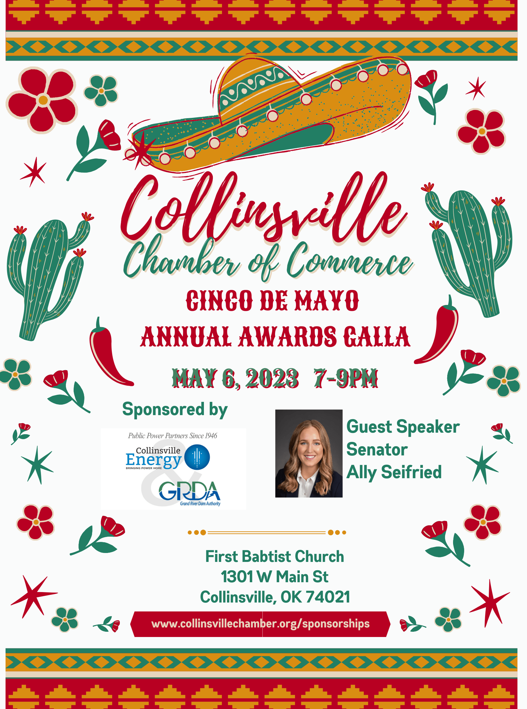 Collinsville Chamber of Commerce Annual Banquet Event Registration