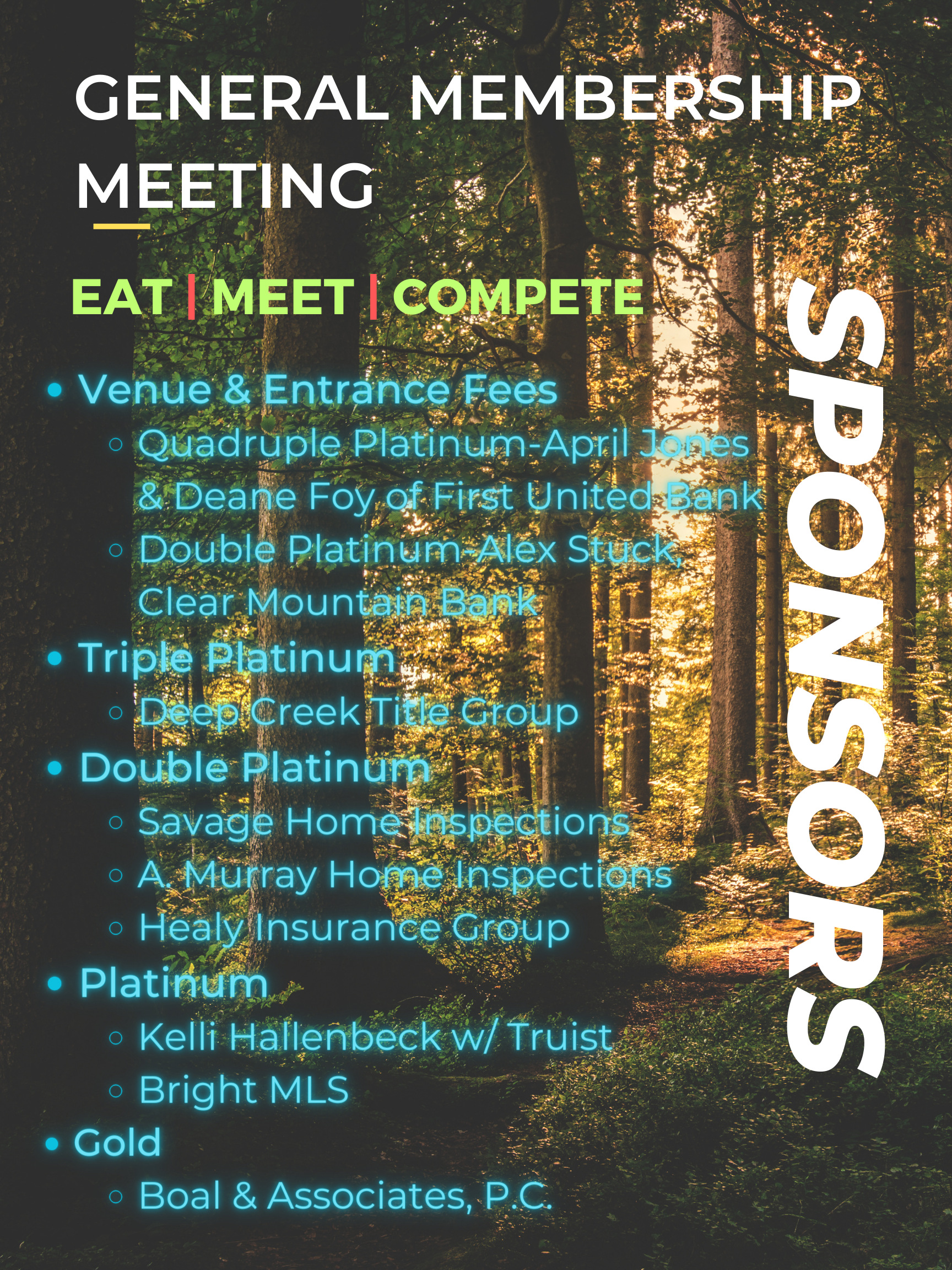 Event Sponsors