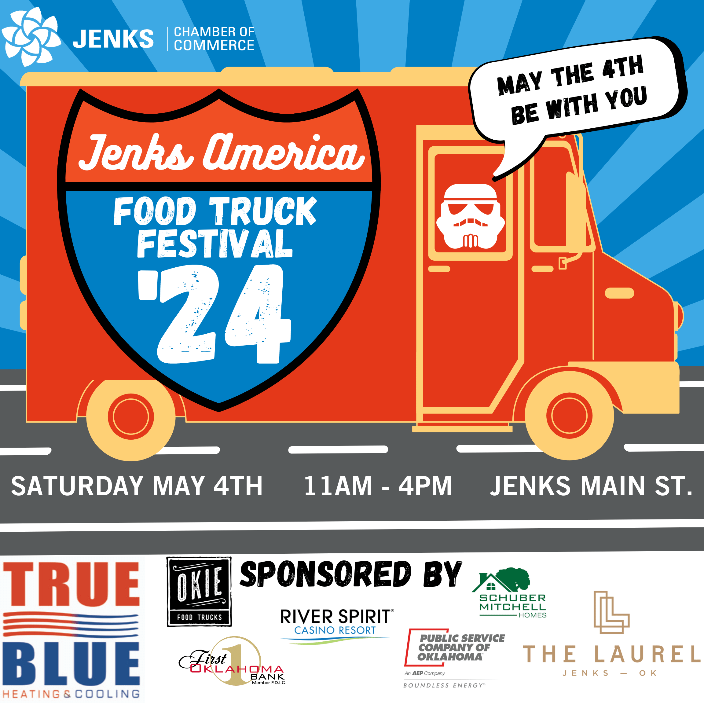 2024 Jenks America Food Truck Festival Jenks Chamber of Commerce