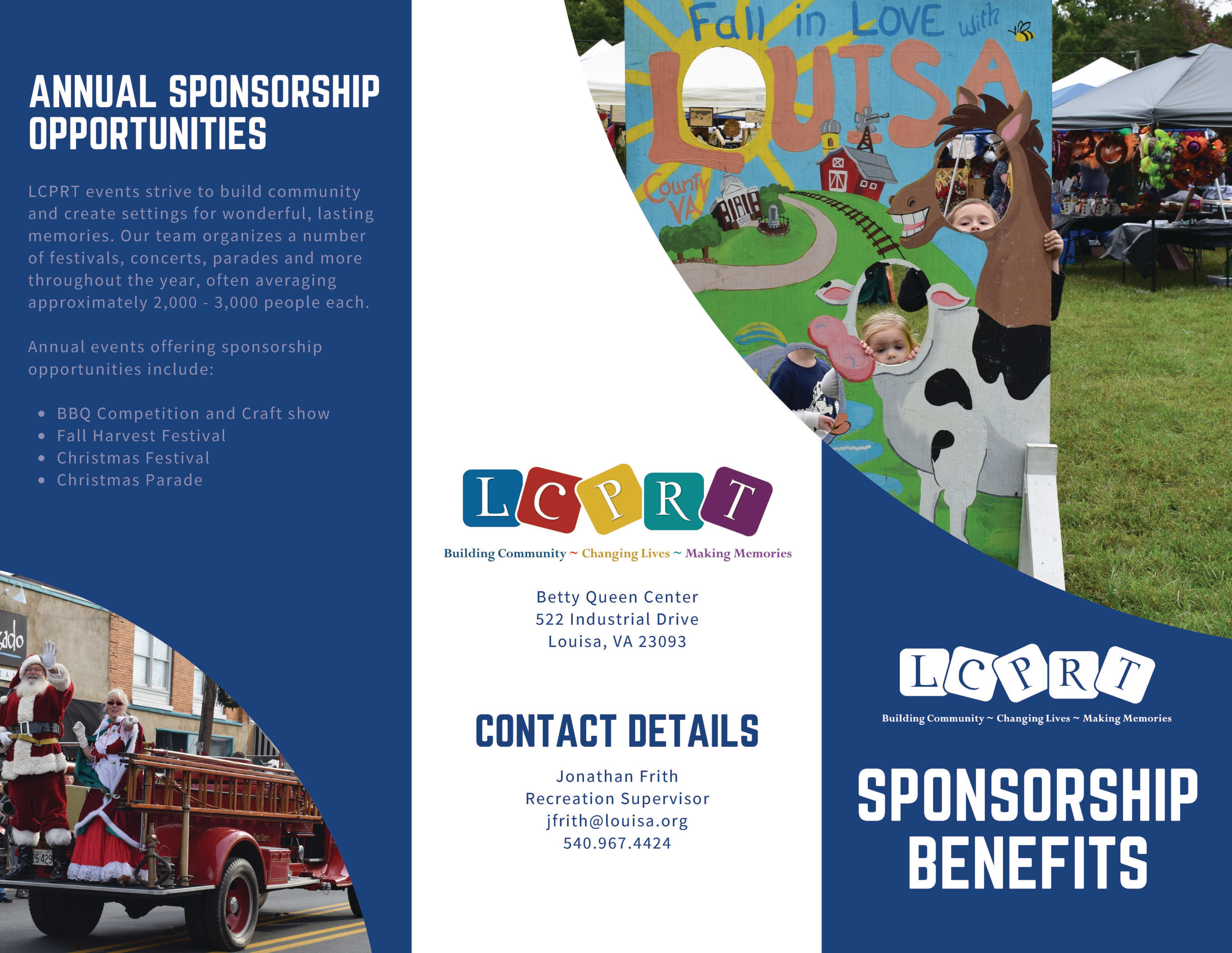 LCPRT Sponsorship Brochure