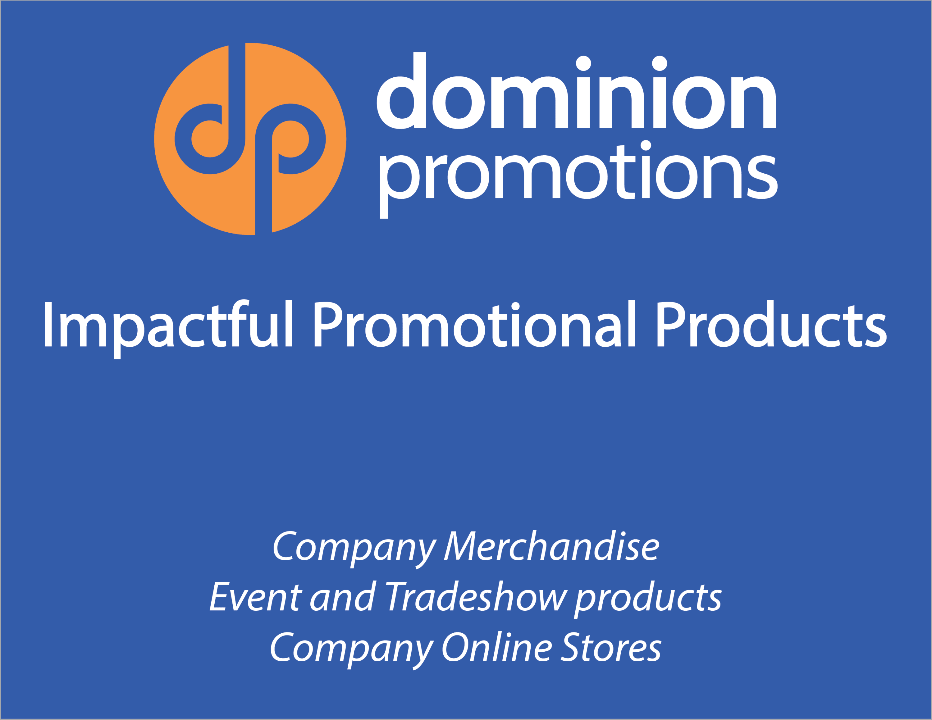 Custom printed promotional products merchandise swag printing.