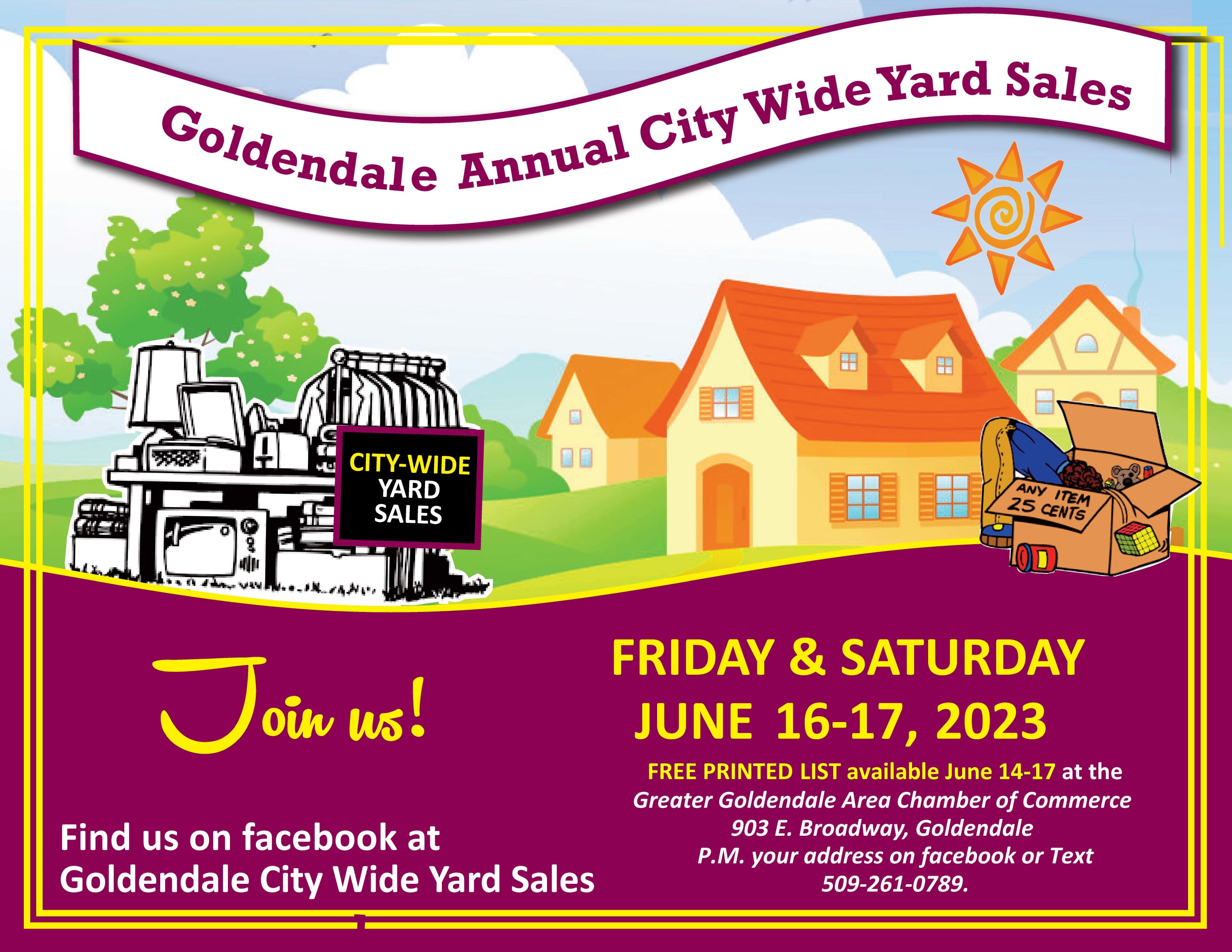 Goldendale City Wide Yard Sale