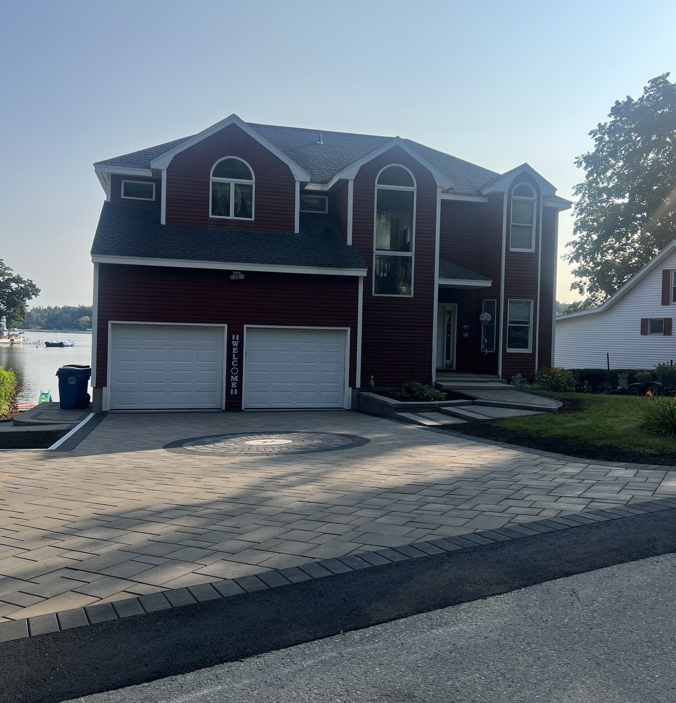 Paver Driveway in Lincoln, MA