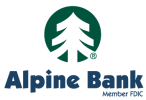 Alpine Bank logo