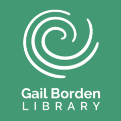 GAIL BORDEN PUBLIC LIBRARY LOGO