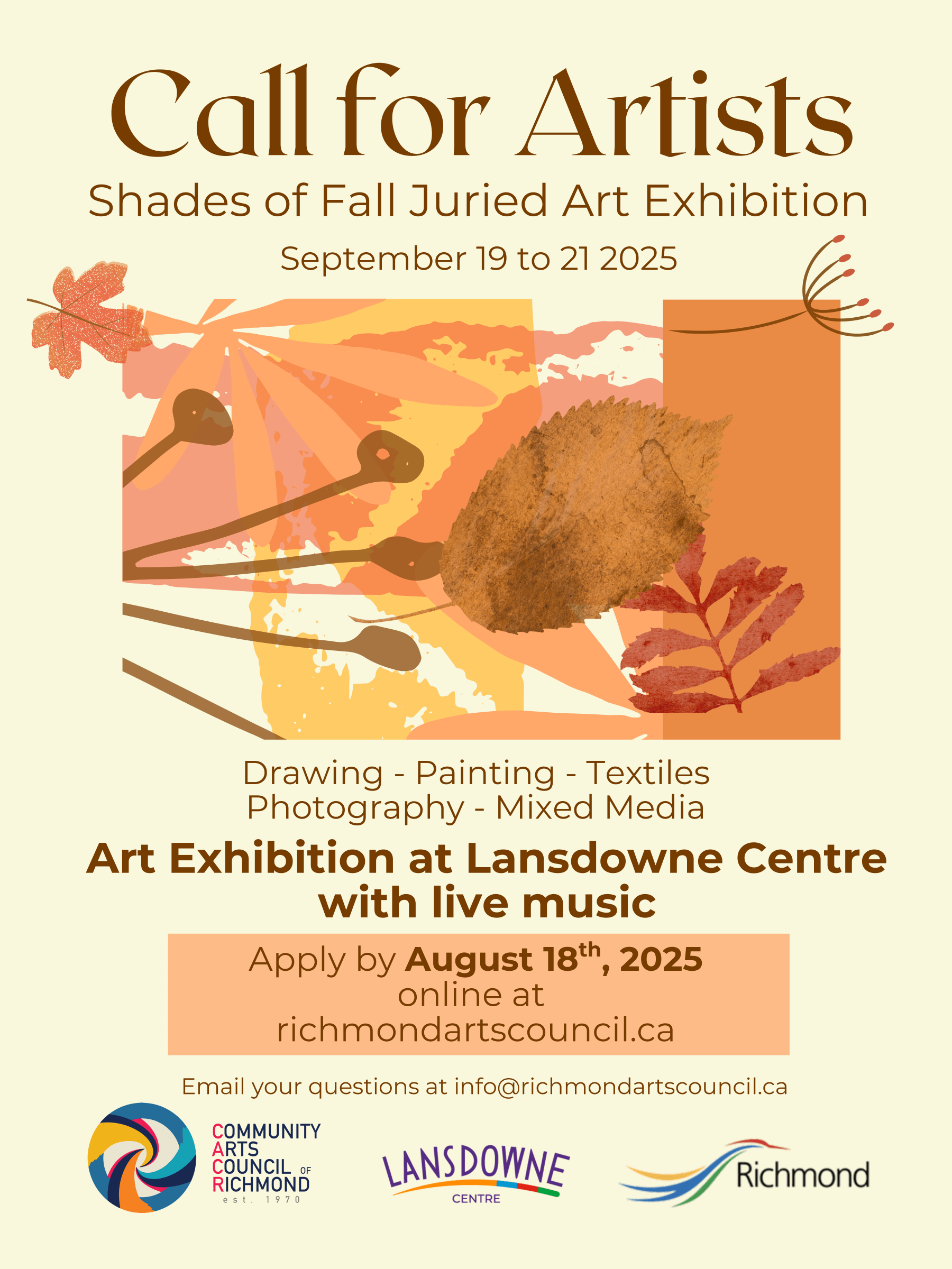 Shades of Fall Juried Art Exhibition