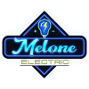 Melone Electric logo – Licensed Rhode Island electrician specializing in residential electrical services, EV chargers, and re