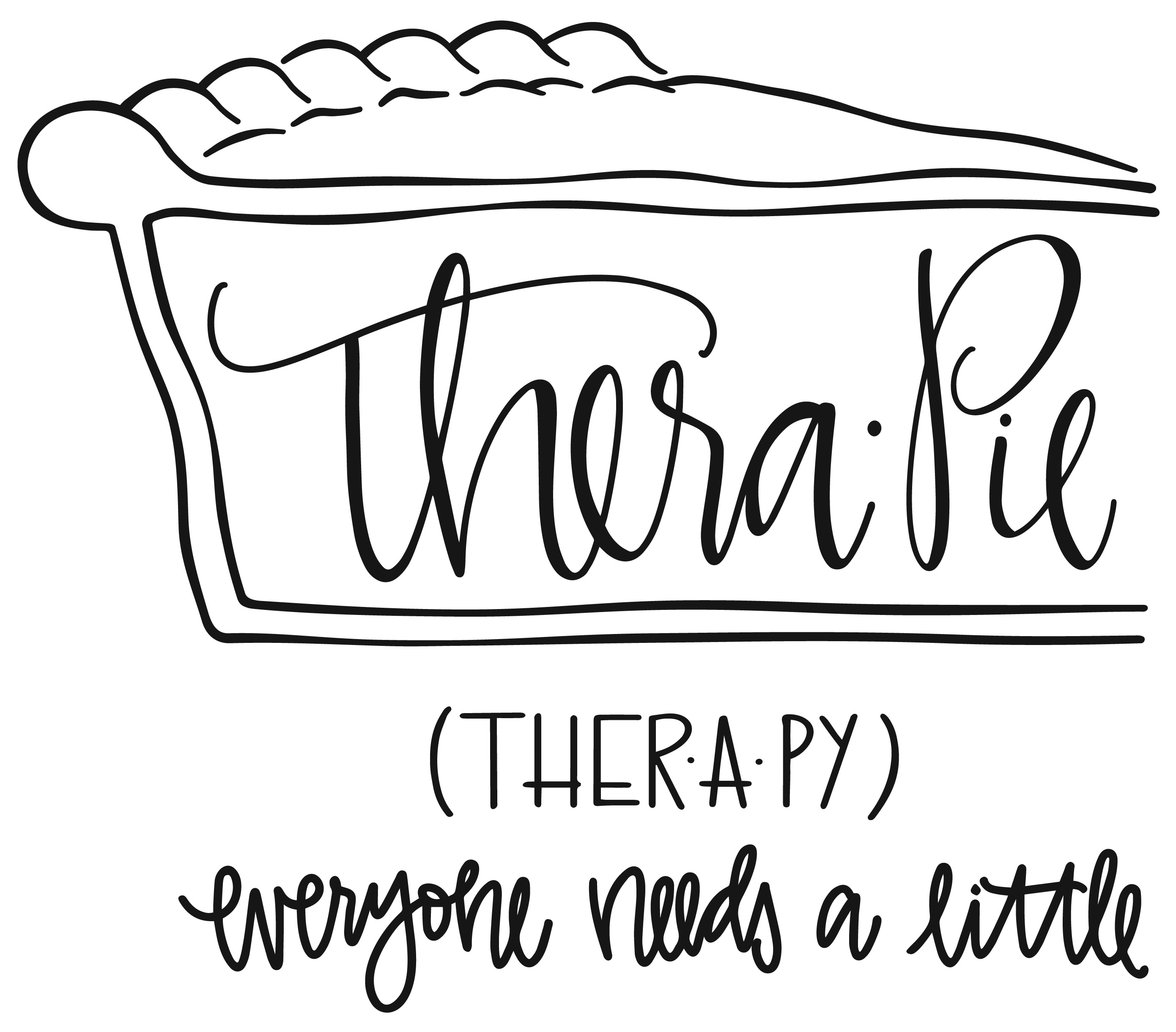 Pie logo that includes TheraPie name