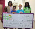 Dr. Bianca Harris with The Henson Fund and BGCSDC members