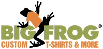 Big Frog Custom T-Shirts & More Logo