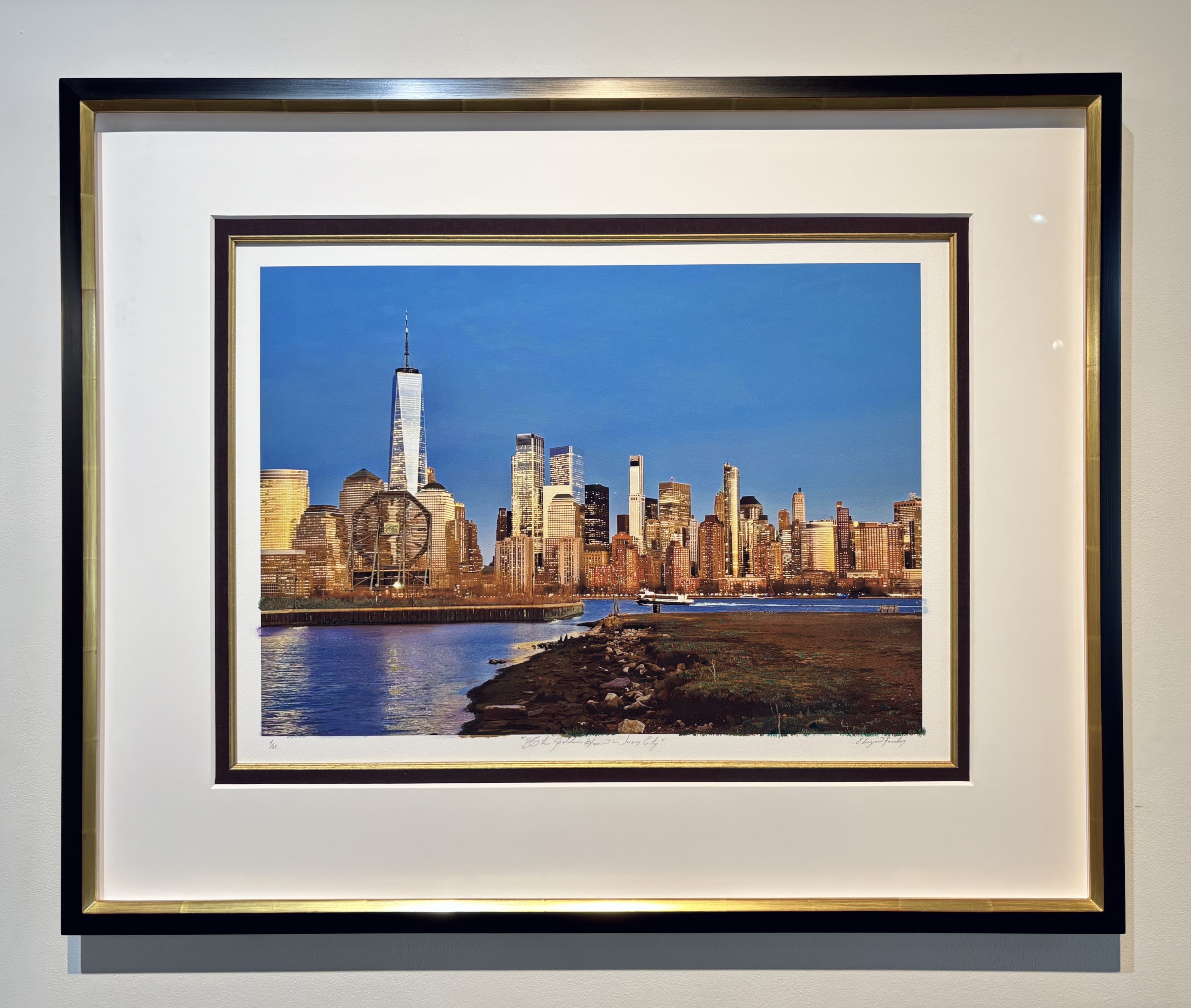 "The Golden Hour, Jersey City" by Eleazar Sanchez