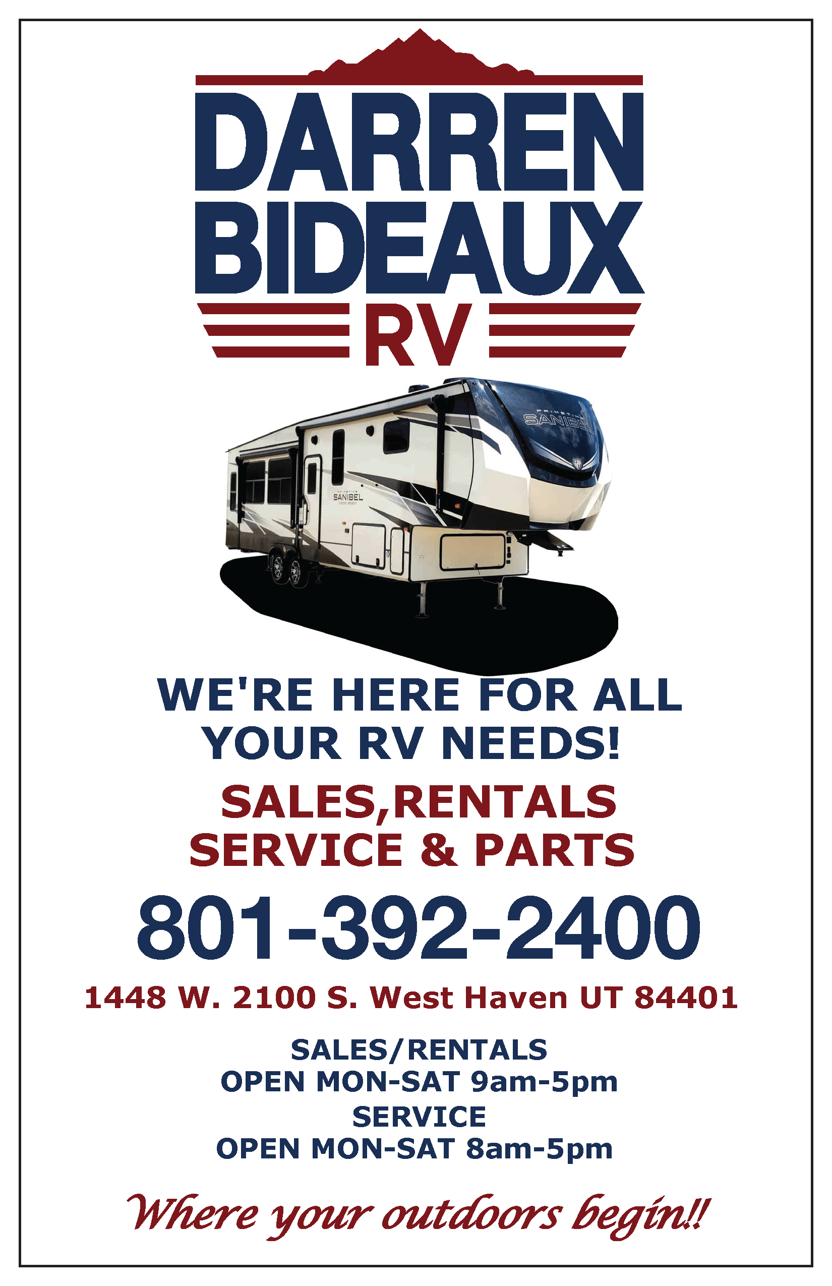 Darren Bideaux RV