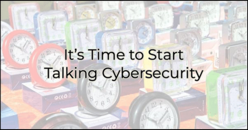 It's Time to start Talking Cybersecurity logo image