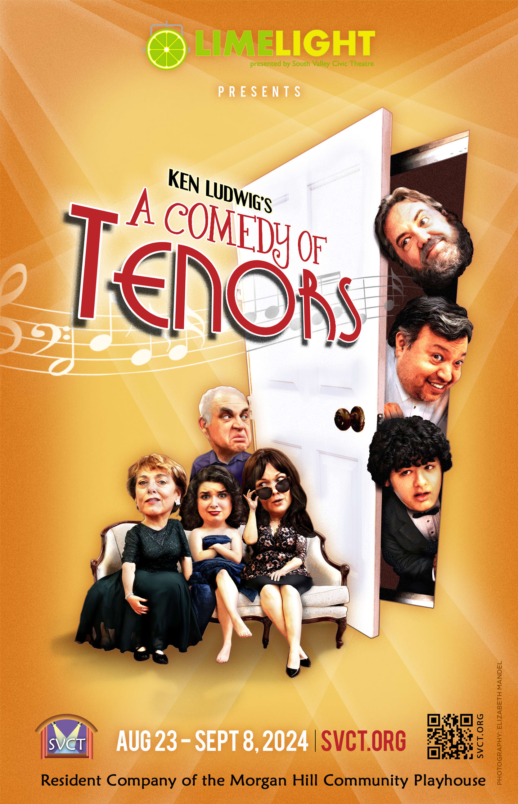 a comedy of tenors poster