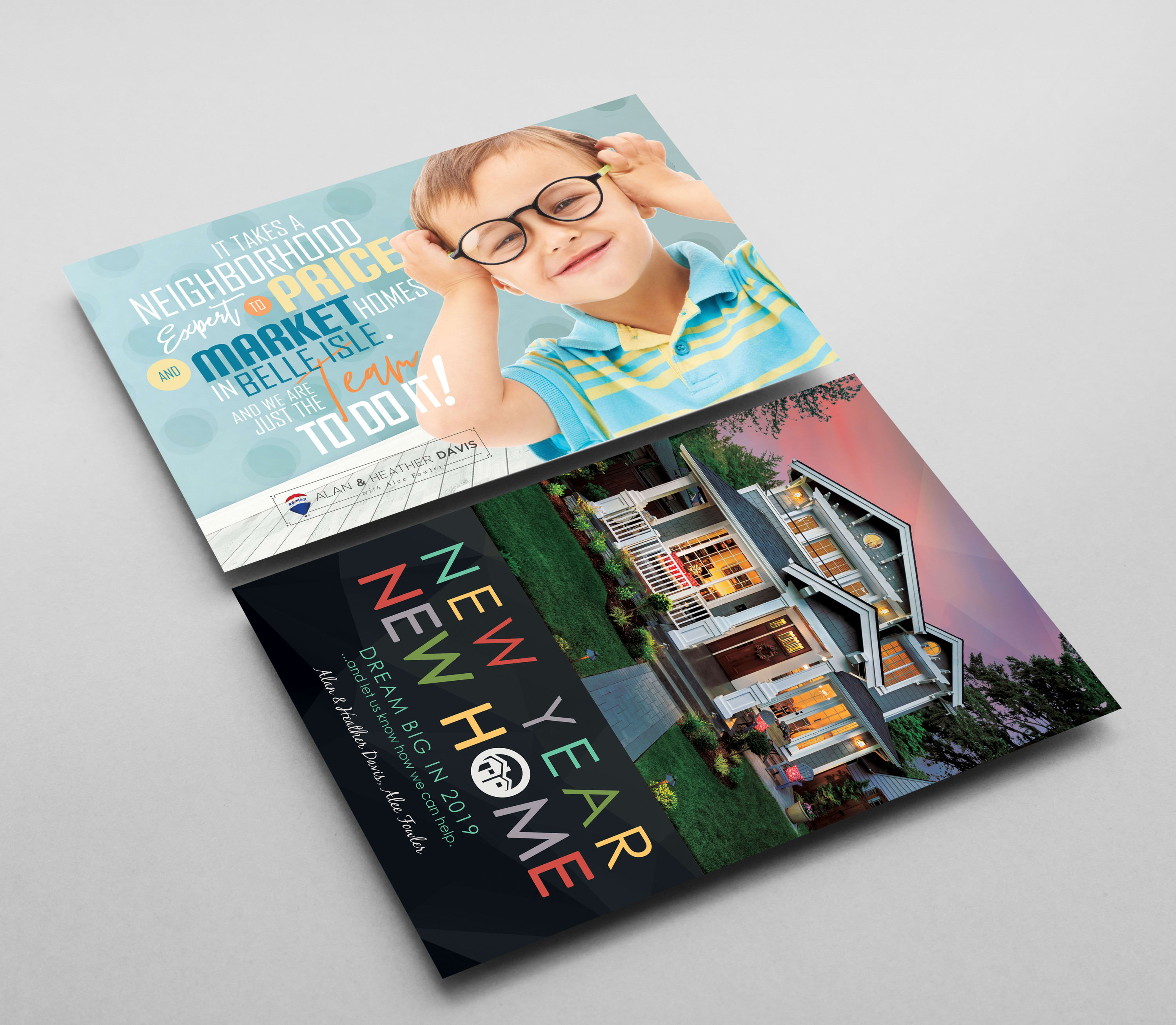 Real Estate postcard