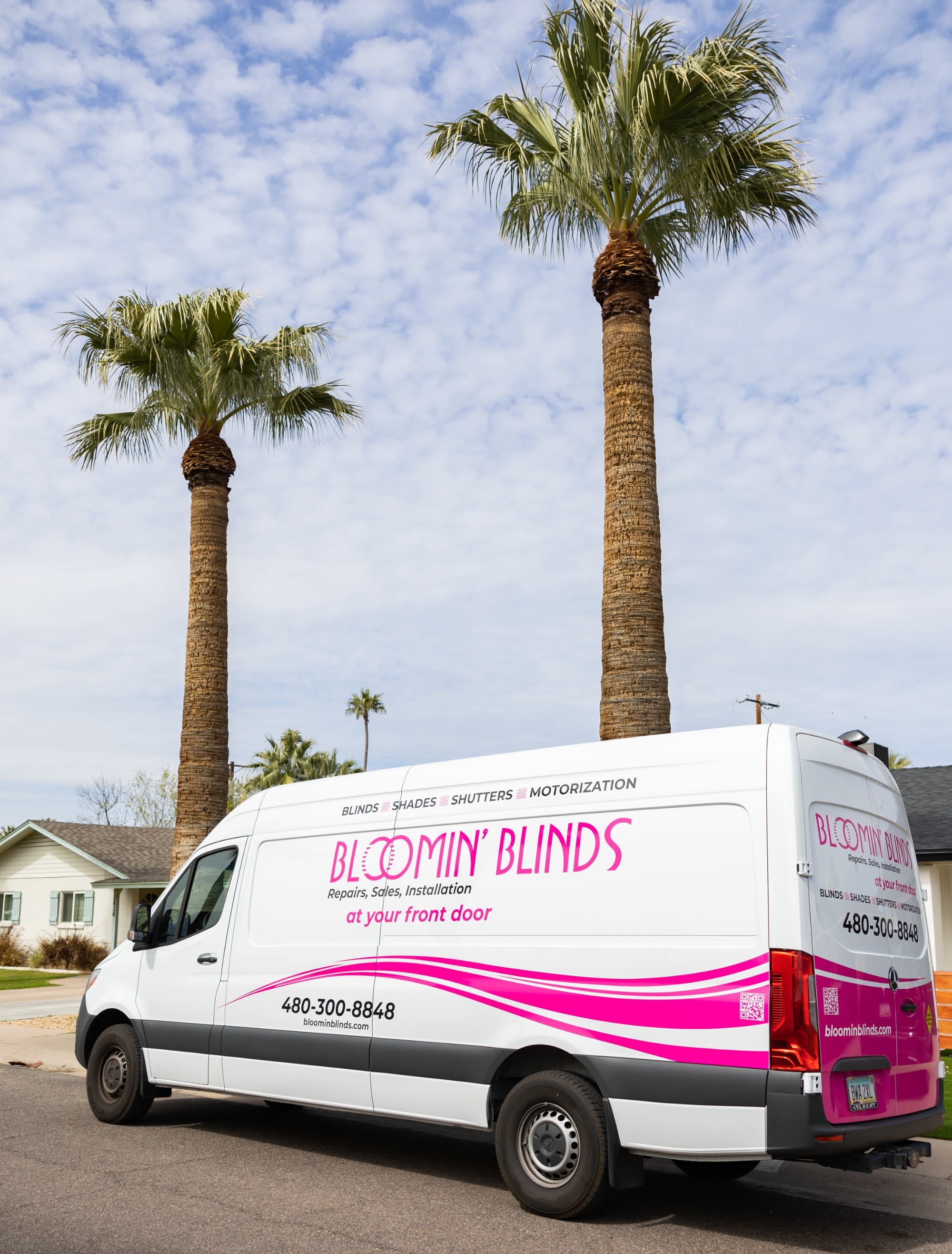 The Bloomin Blinds Van