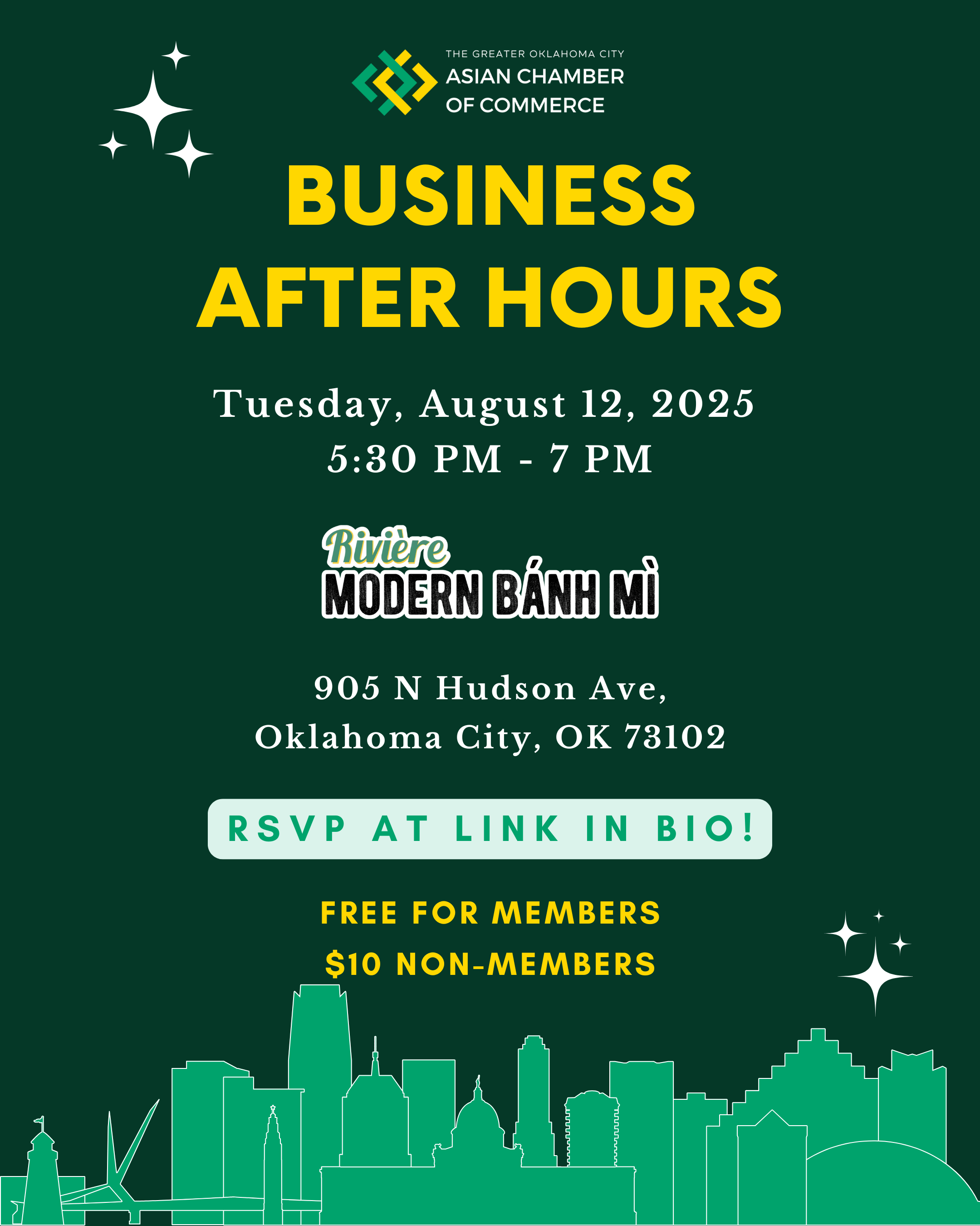 Asian Chamber of Commerce Business After Hours - Aug 12, 2025