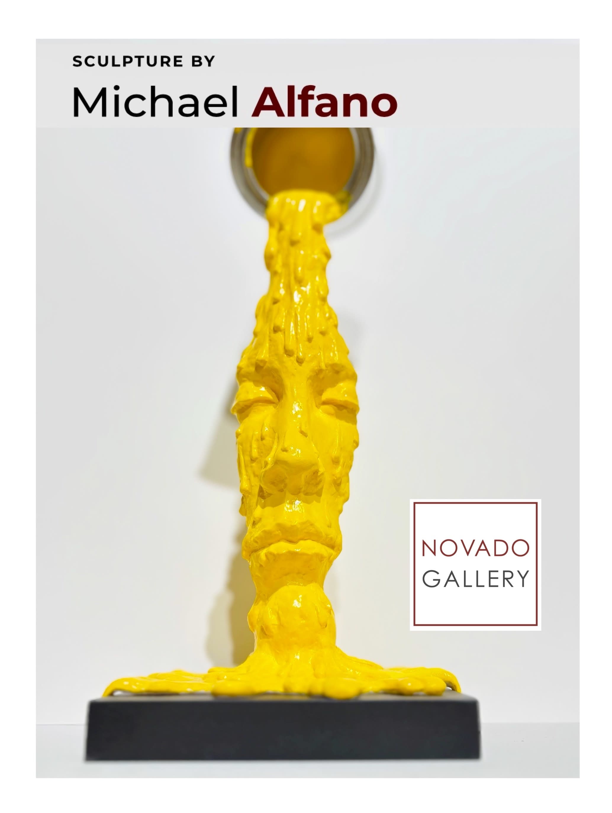 Works by Exchange Place exhibiting artist Michael Alfano at Novado Gallery
