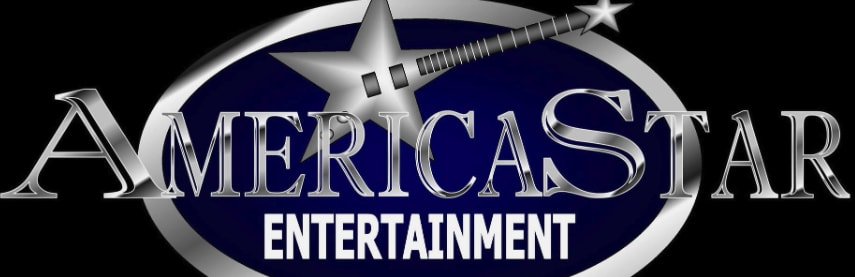 Professional DJs and live band performing at an event by AmericaStar Entertainment in Katy, TX with dynamic lighting & soundn