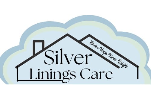 Silver Linings Care logo, in-home care services in Rome, Georgia