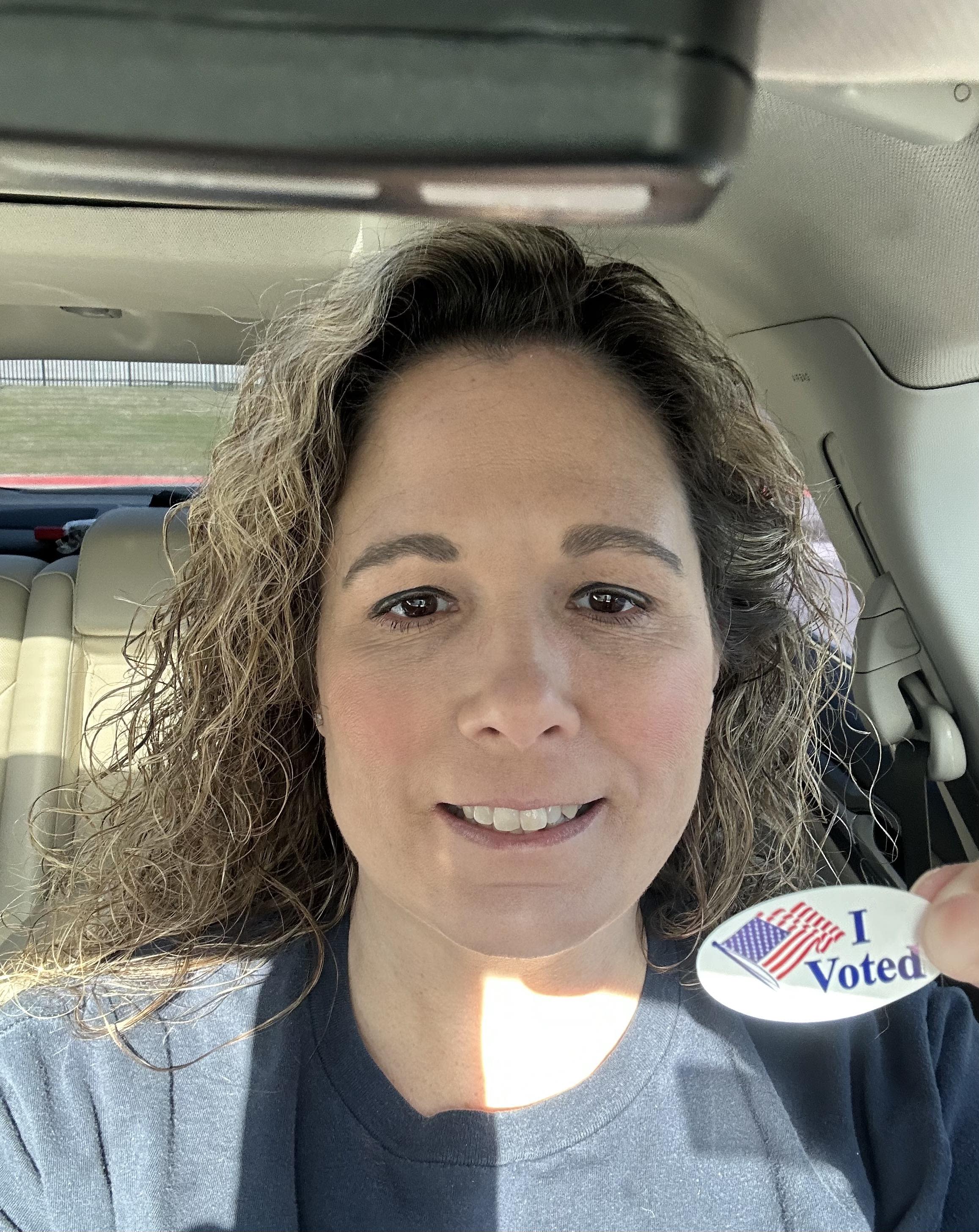 "I Voted" Selfie