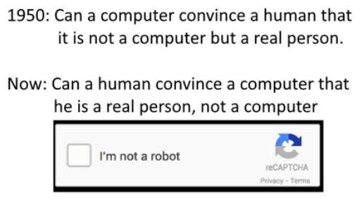 Can a person convince a computer?