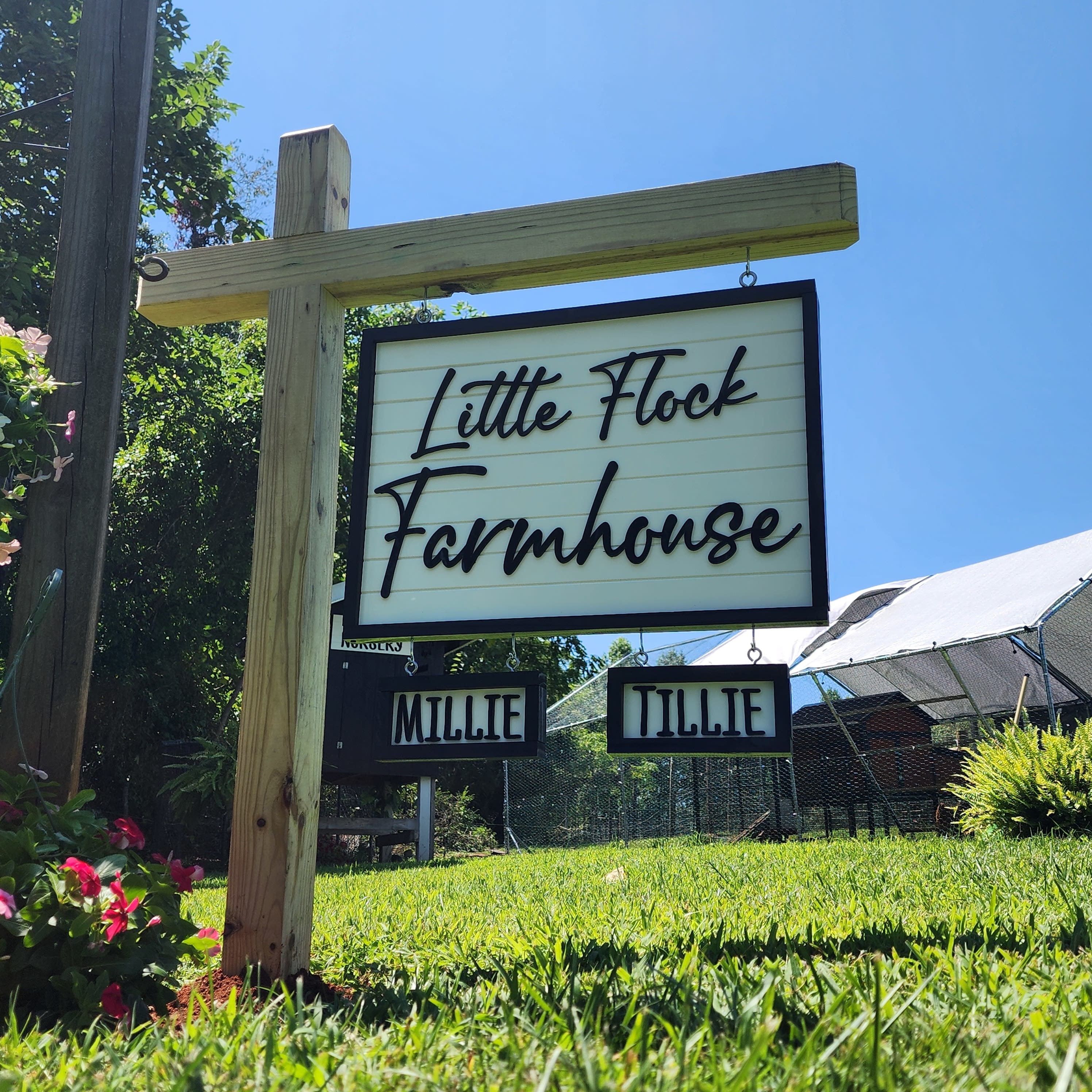 Custom Themed Farm Sign