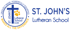 ST JOHN'S LUTHERN SCHOOL LOGO