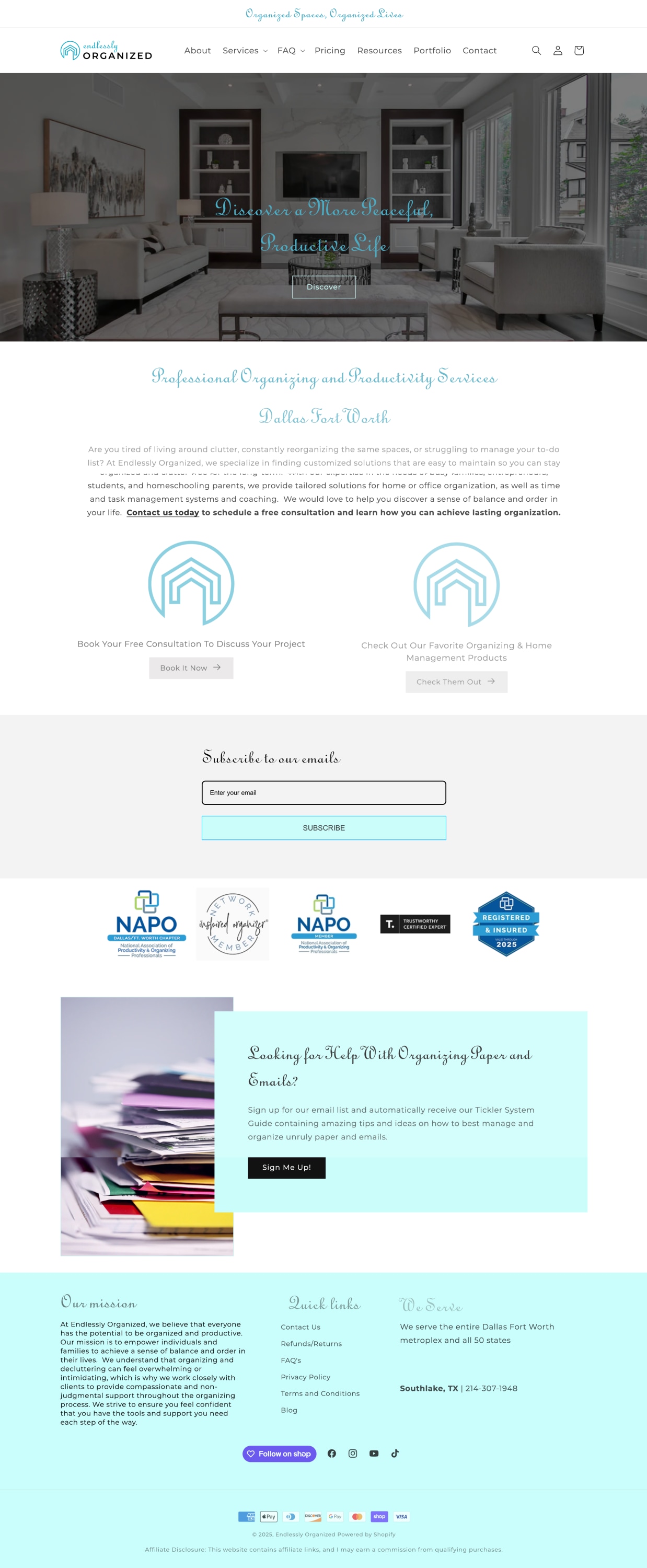 Sample Shopify Website for C Dev