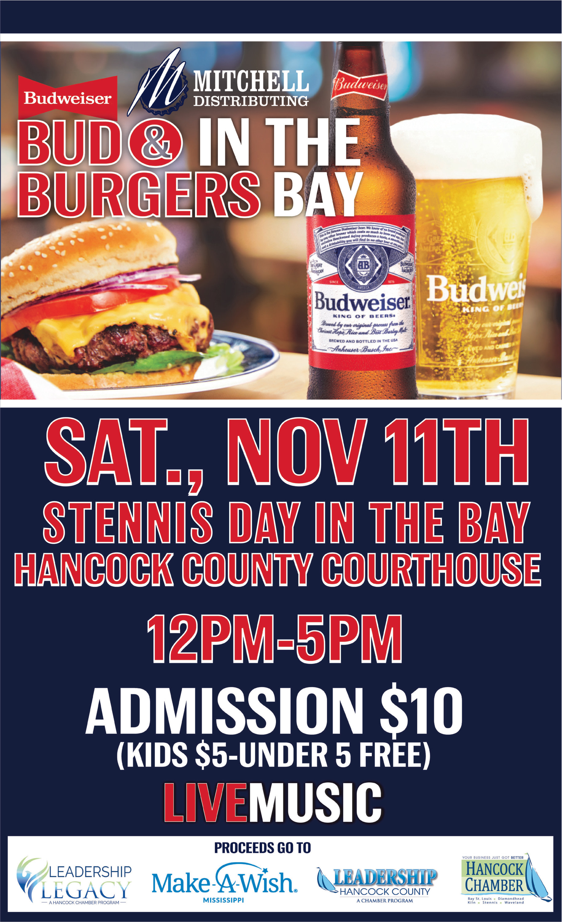 Bud & Burgers in the Bay