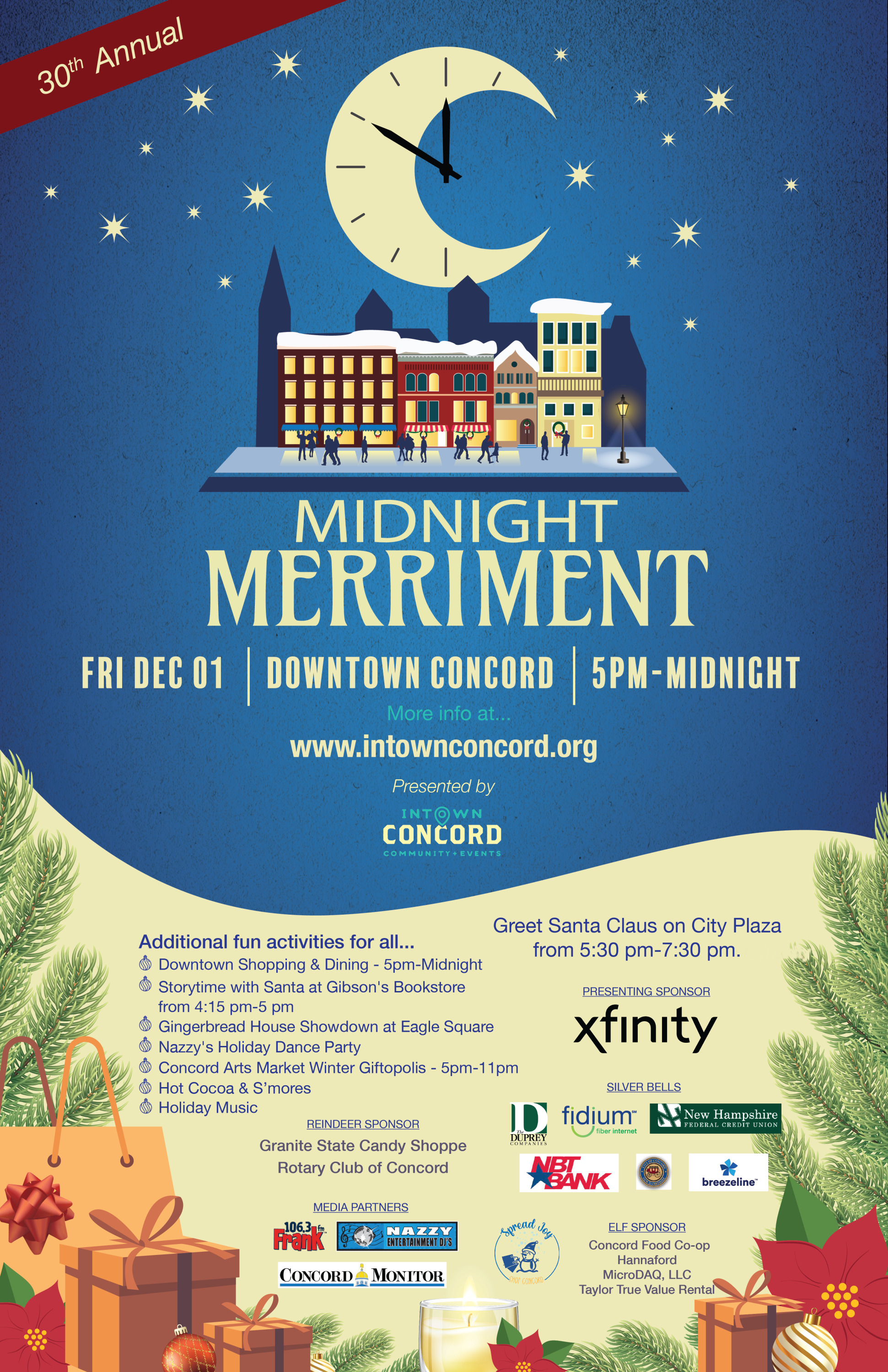 Midnight Merriment Poster