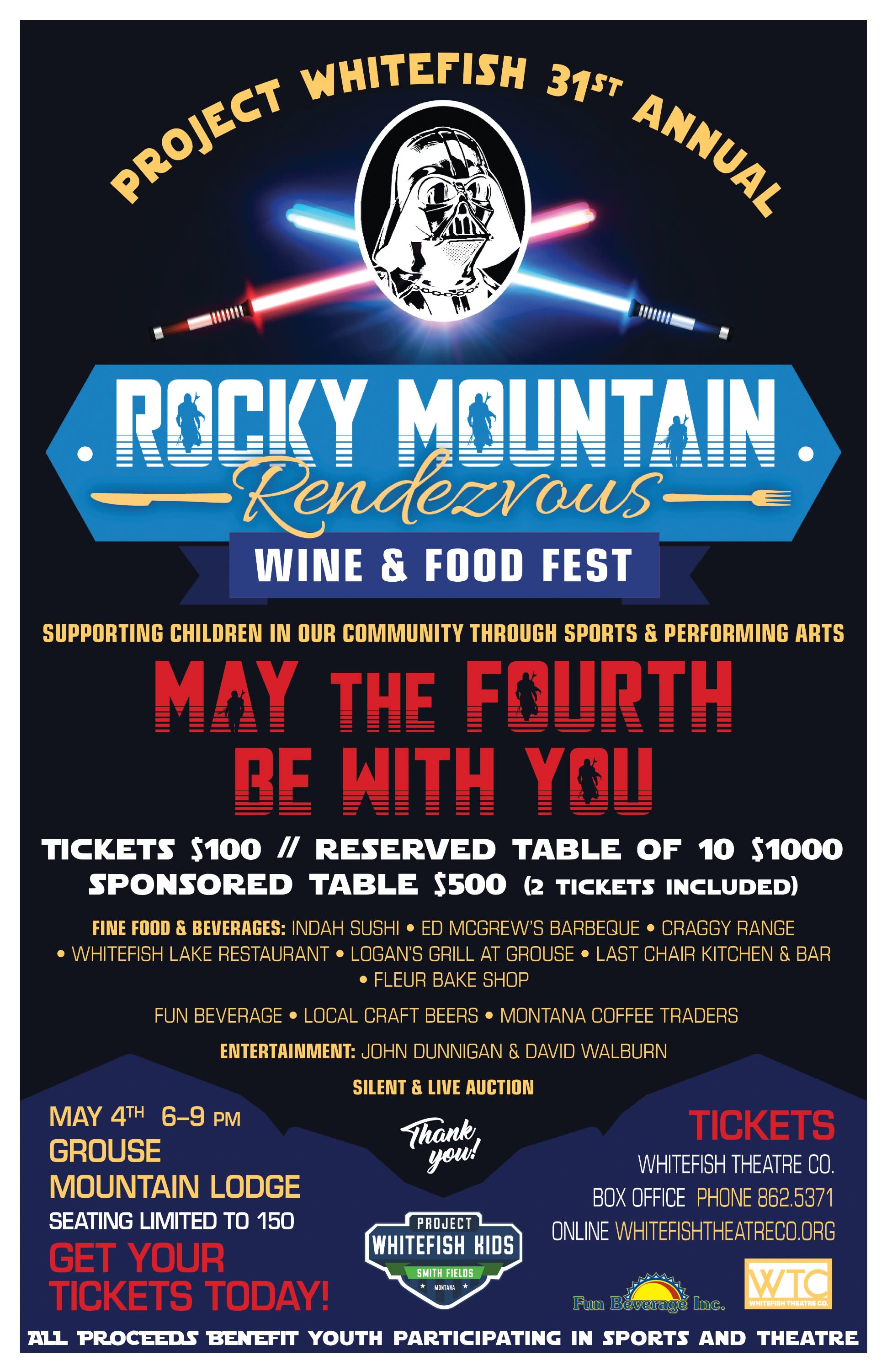 Project Whitefish 31st Annual Wine & Food Fest