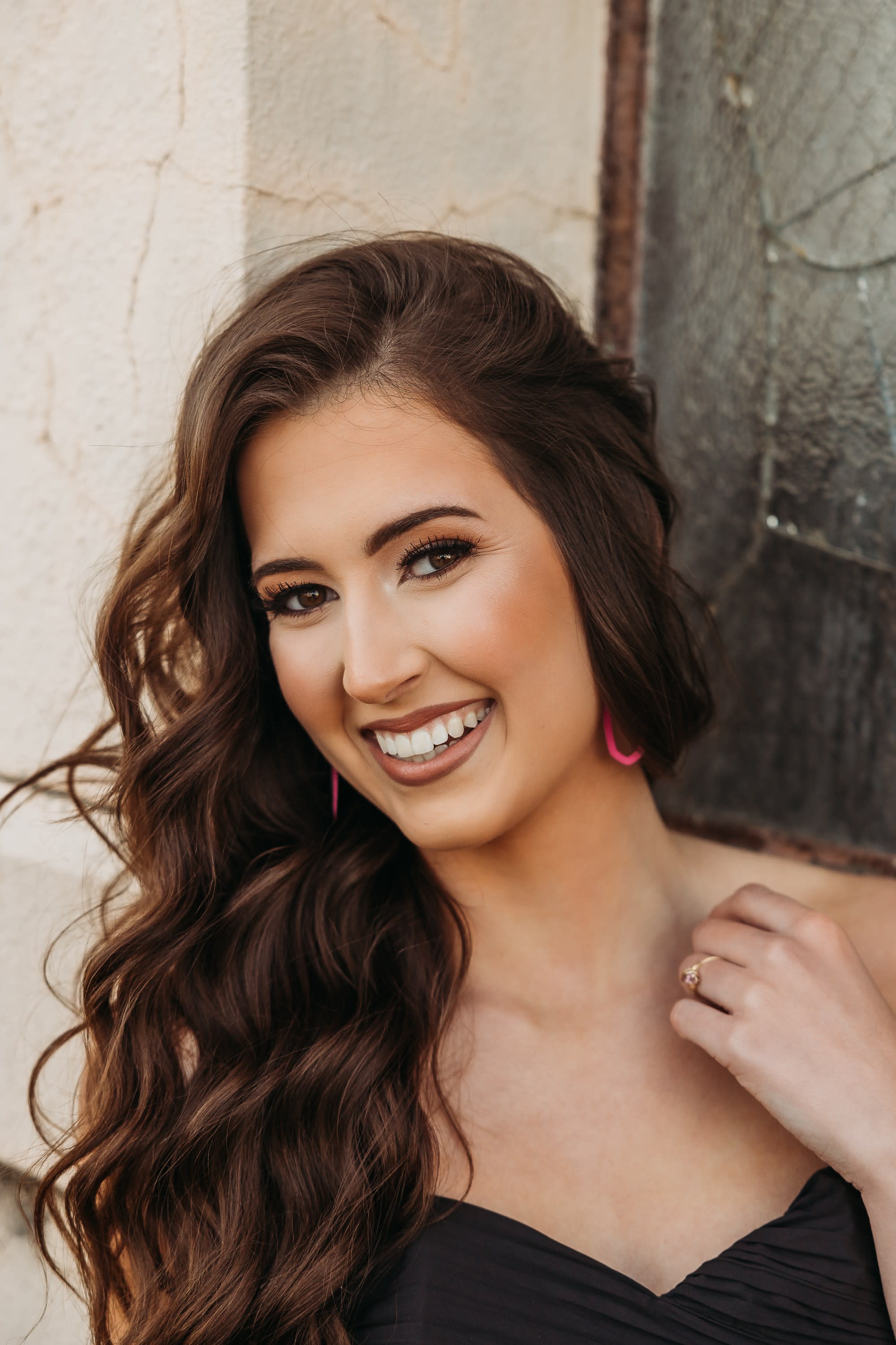 senior girl headshot