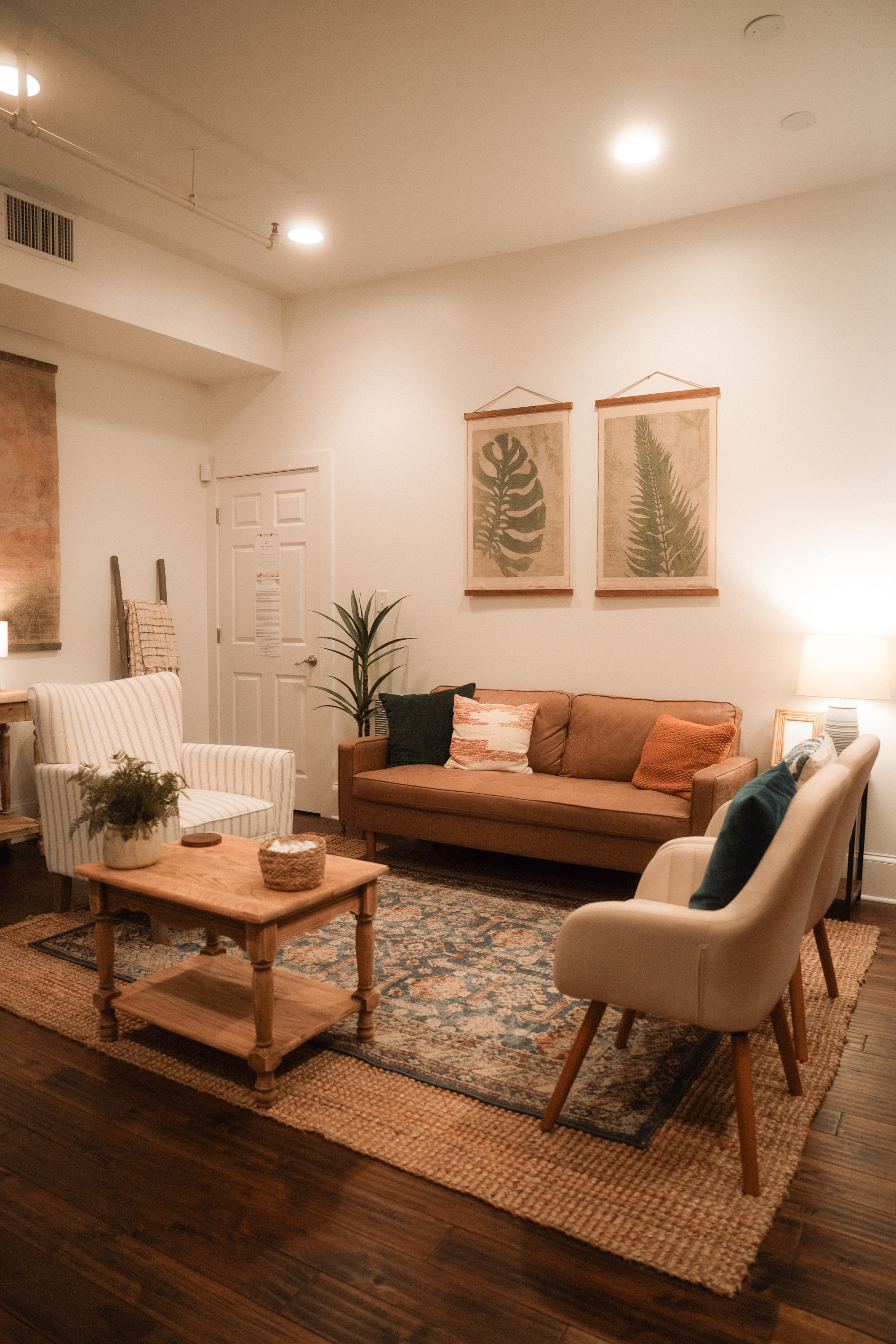 Couch and chairs